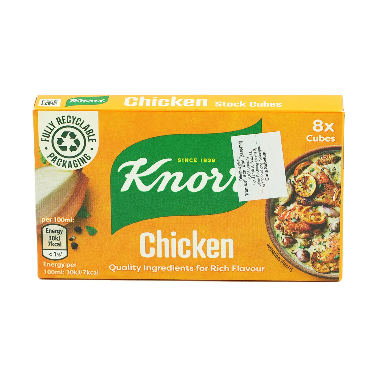 Knorr The Chicken Stock Cubes 80g - Image 2