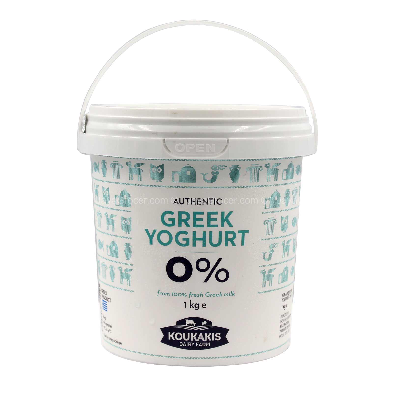 Koukakis Authentic Greek Yogurt 0% Fat 1kg - Image 2