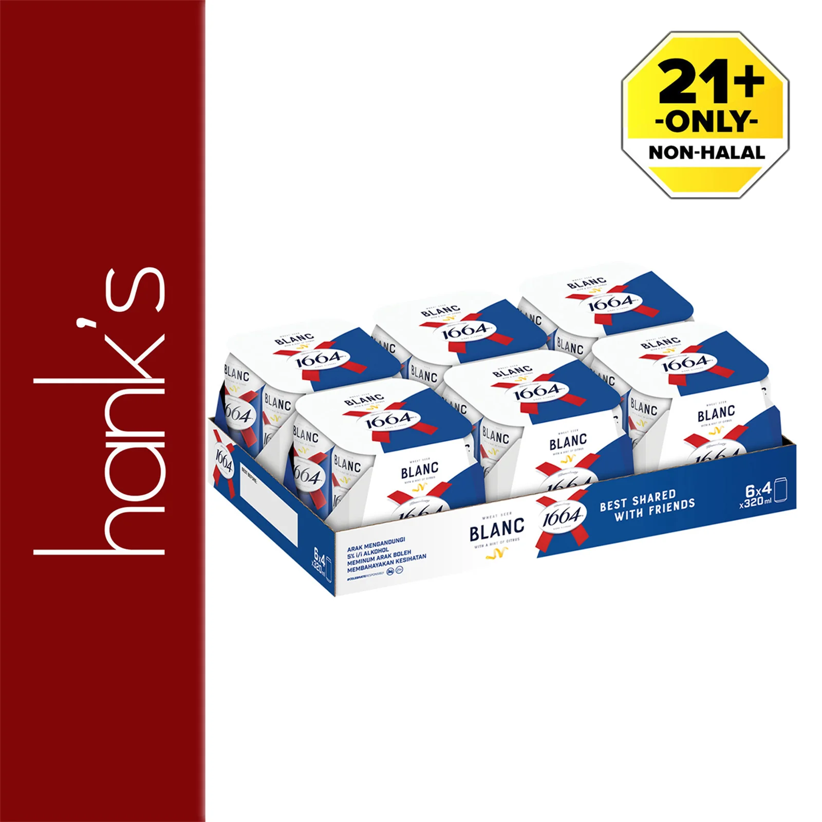 Kronenbourg 1664 Blanc (Can) 320ml - Image 5