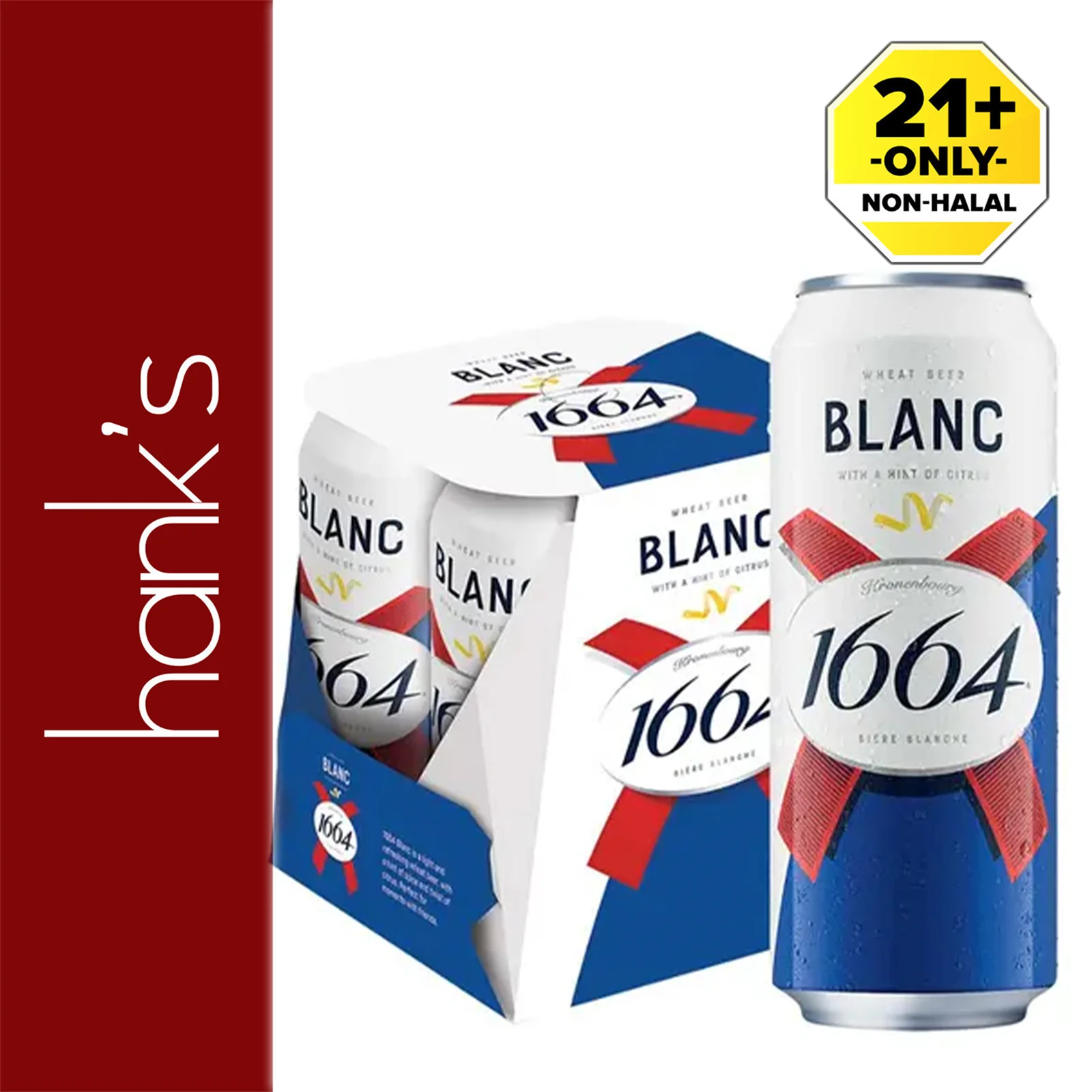 Kronenbourg 1664 Blanc (can) 500ml - Image 3