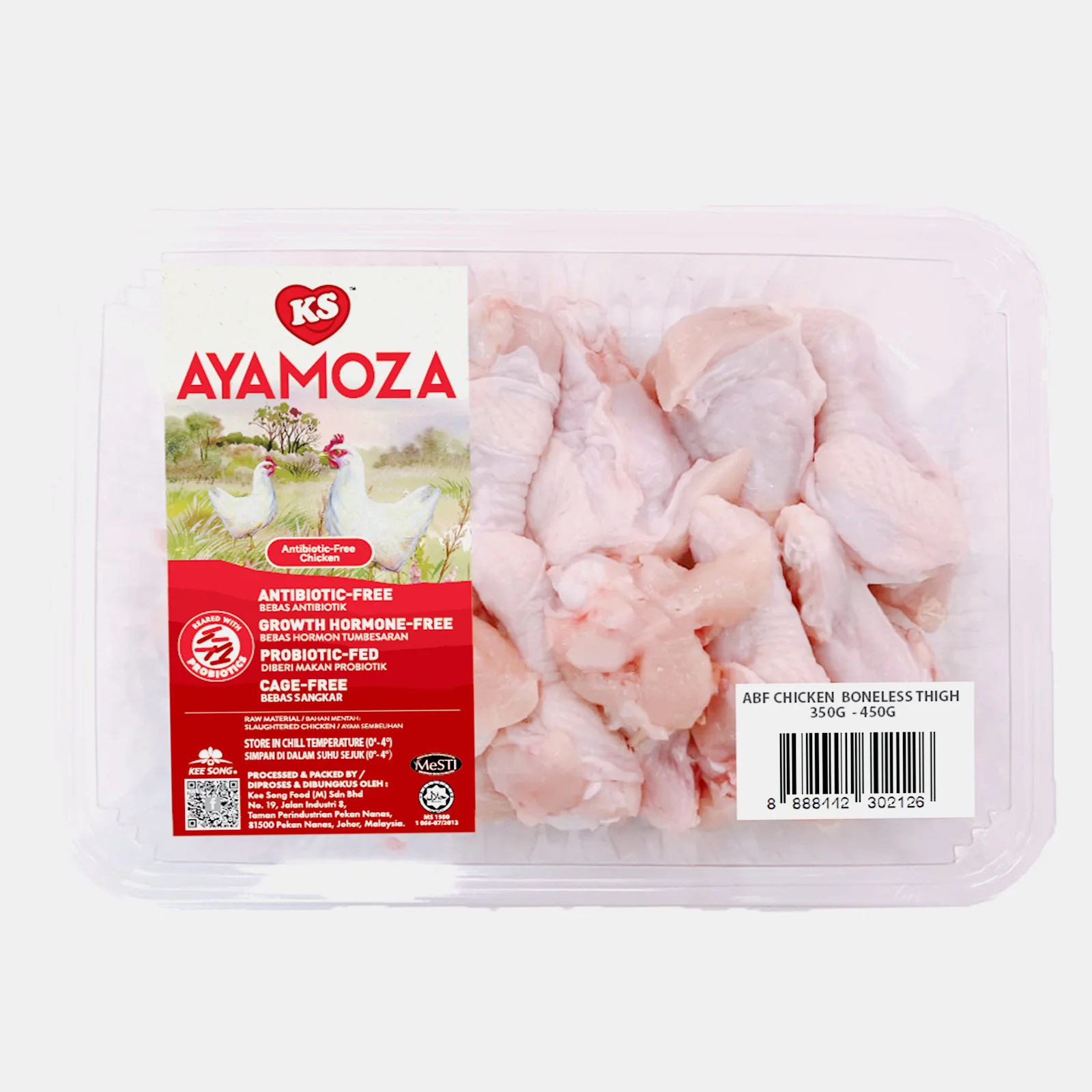 KS Ayamoza ABF Chicken Drummet 400g+/- - Image 2