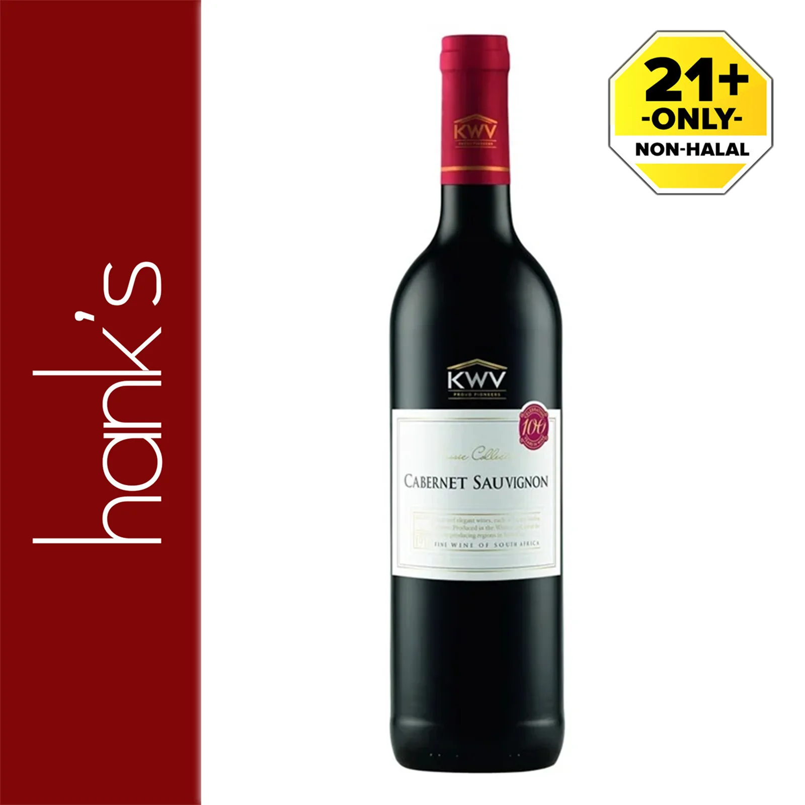 KWV Classic Collection Cabernet Sauvignon Wine 750ml