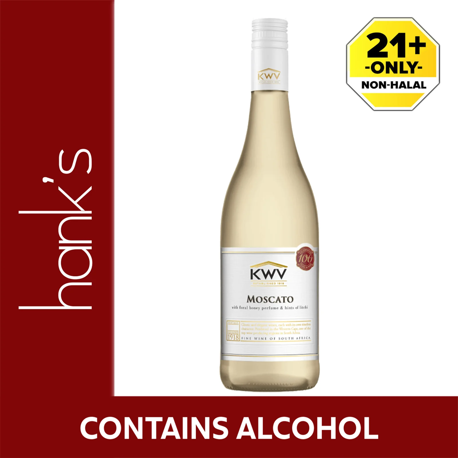 KWV Classic Collection Moscato Wine 750ml - Image 2