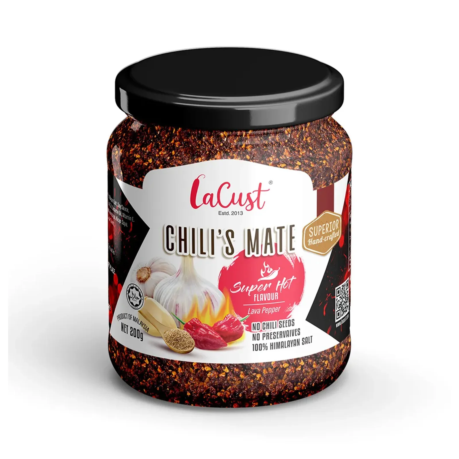 La Cust Chilis Mate Super Hot 190g - Image 2