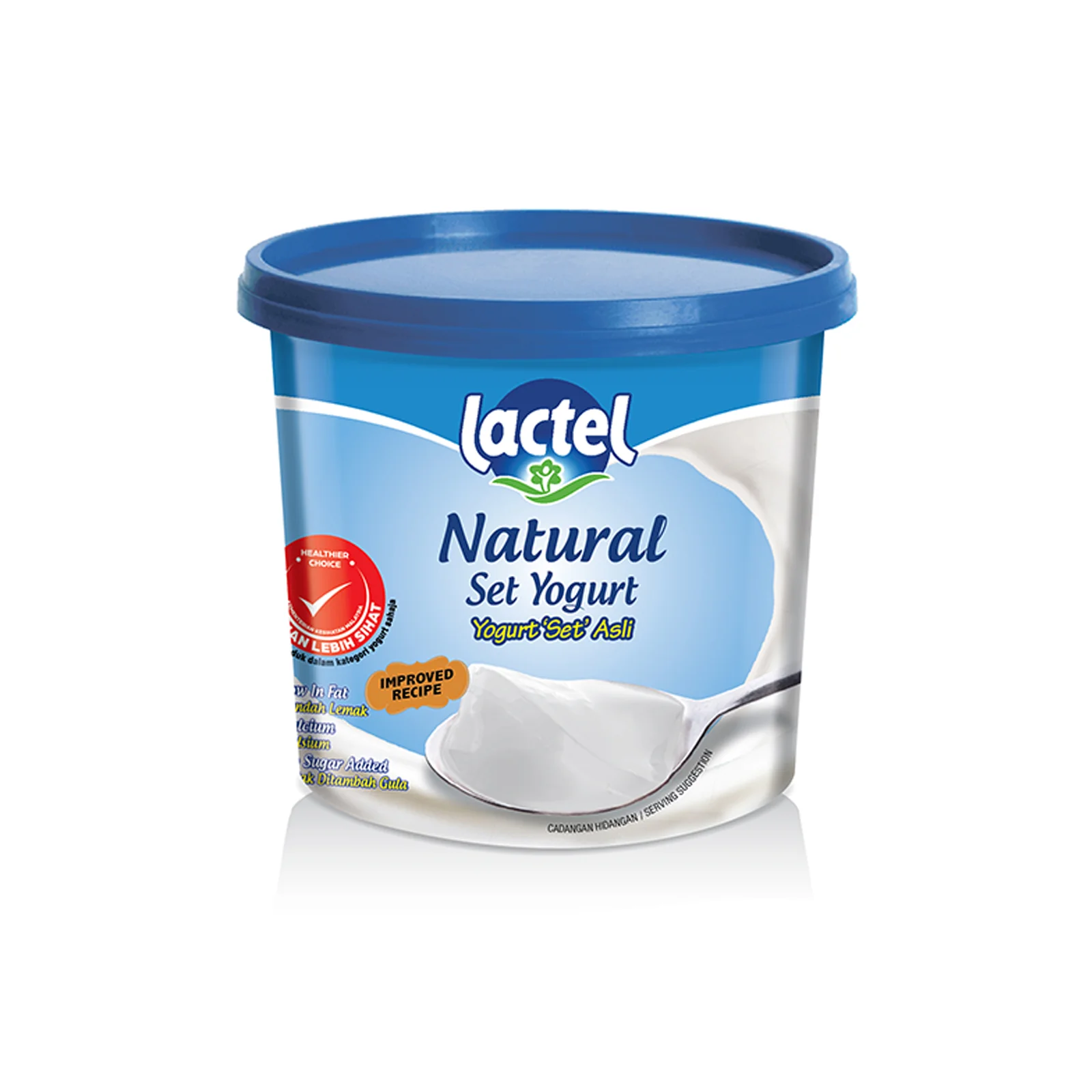 Lactel Natural Set Yogurt 1.4kg - Image 2