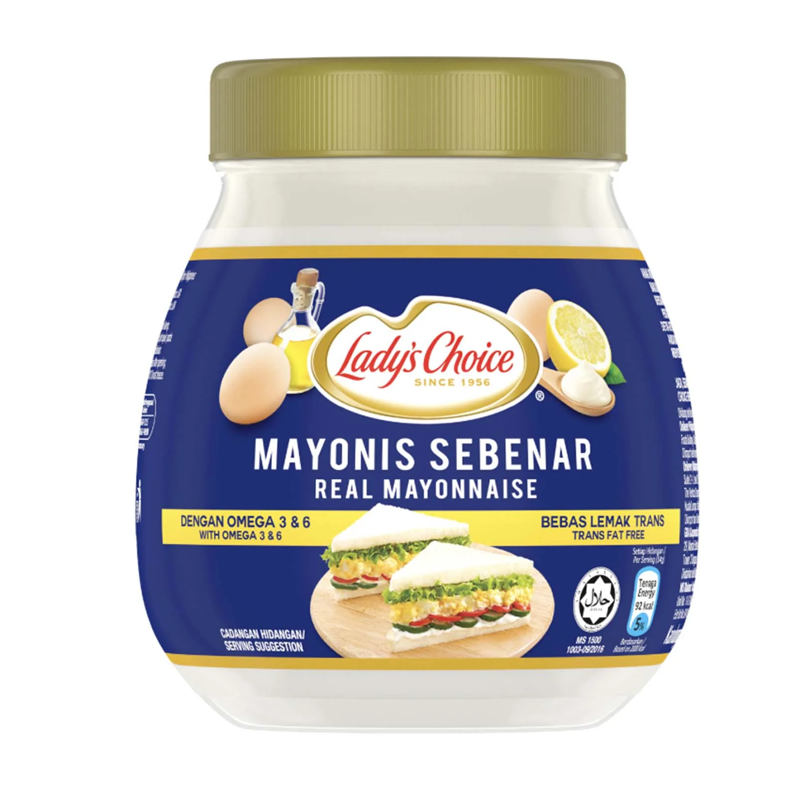Ladys Choice Real Mayonnaise 450ml - Image 2