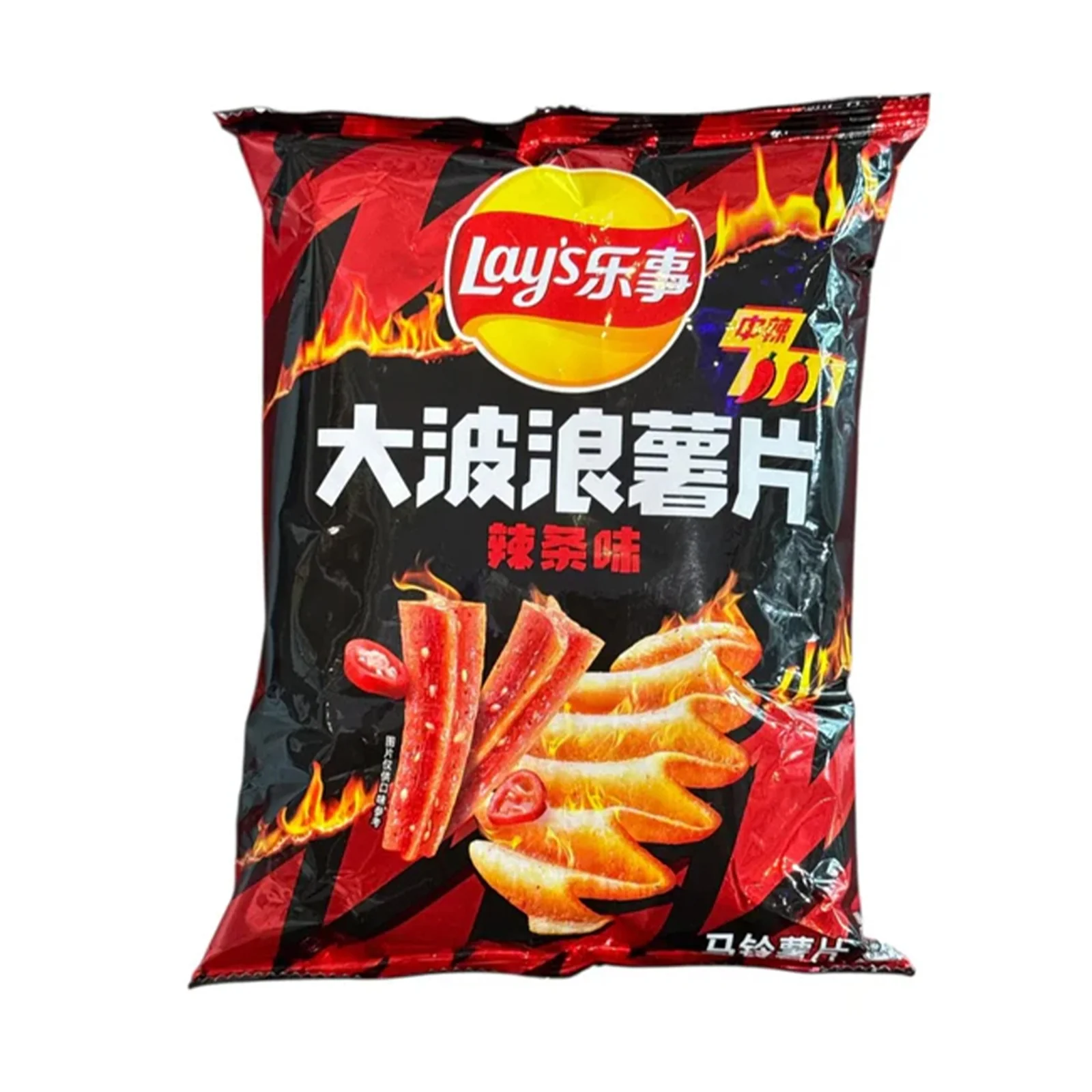 Lays Spicy Strip Potato Chips 70g