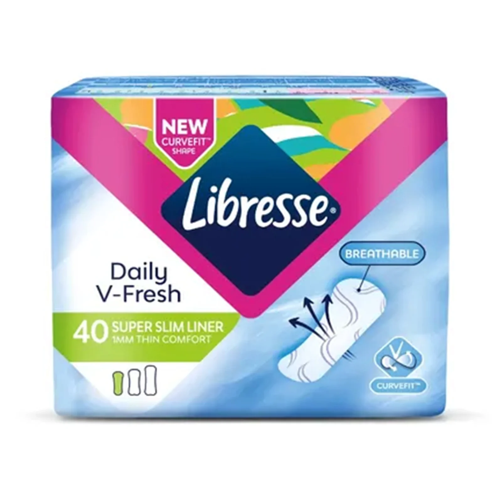 Libresse Super Slim Panty Liner 40pcs/pack - Image 2
