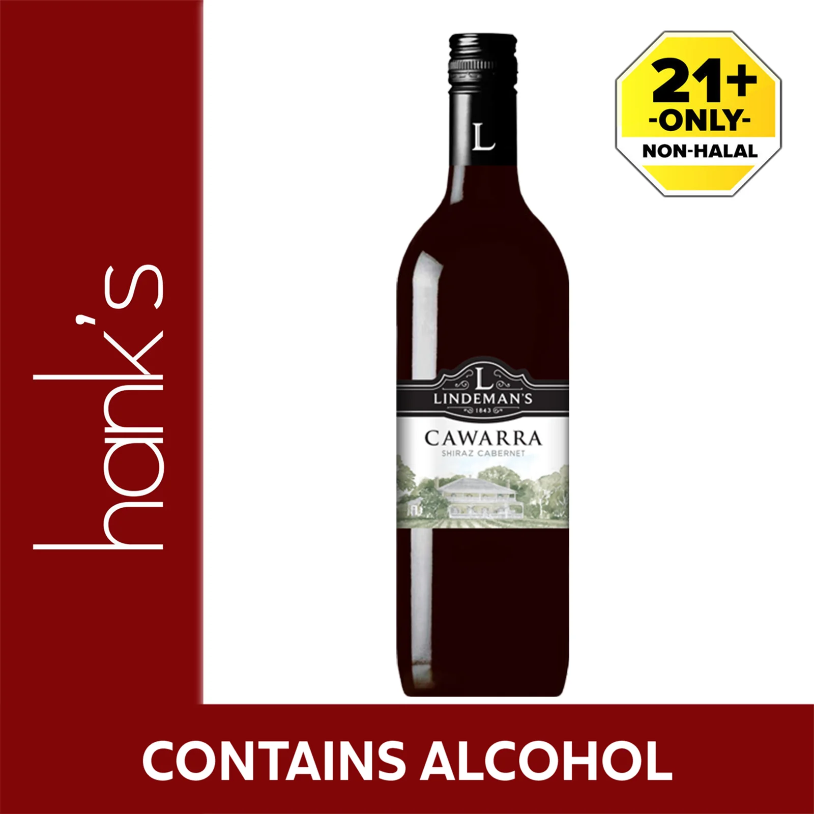 Lindeman's Cawarra Shiraz Cabernet Wine 750ml - Image 2