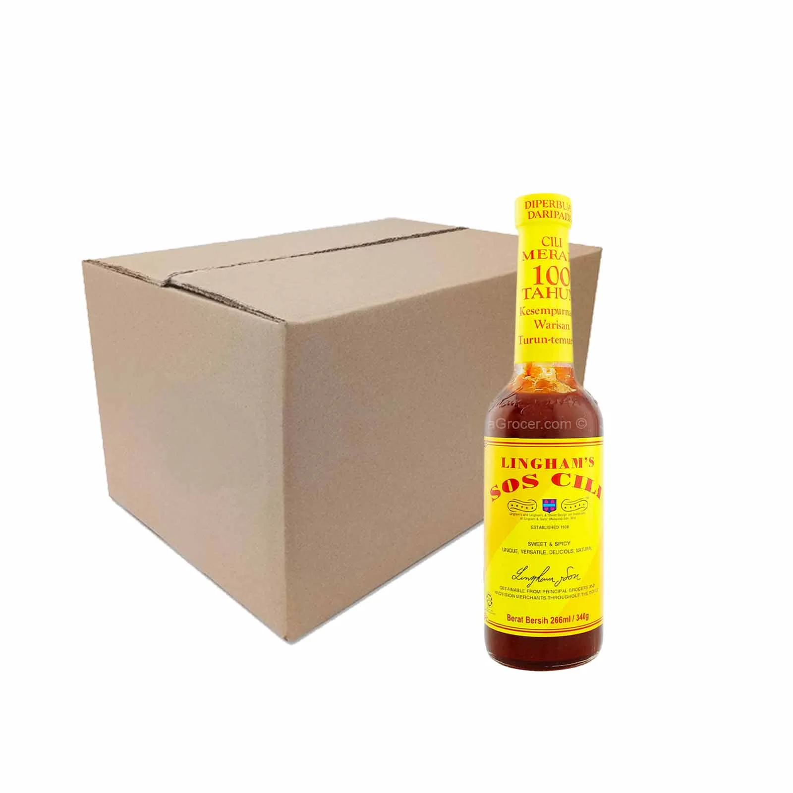 Linghams Chilli Sauce Regular 266ml - Image 2