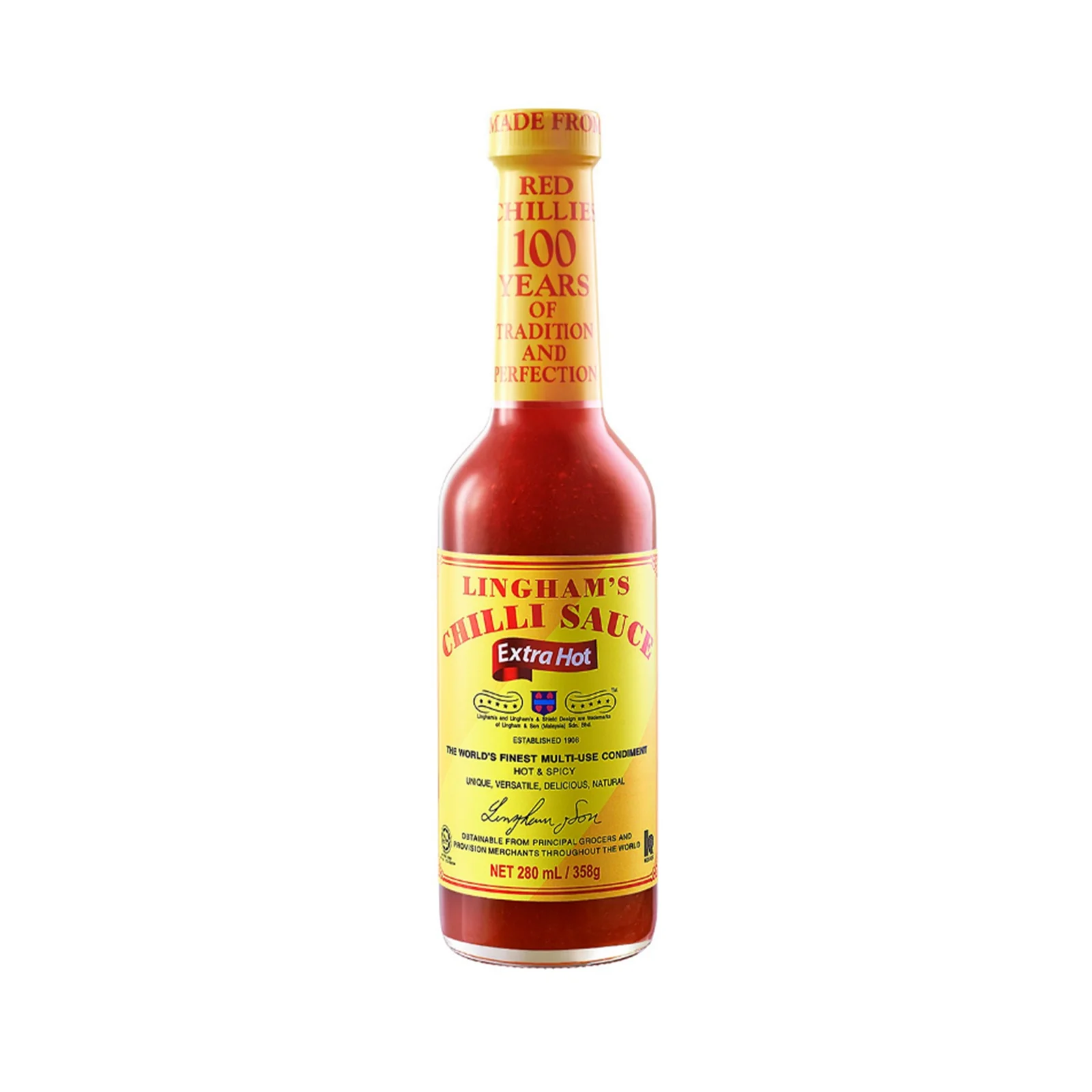 Linghams Chilli Sauce Extra Hot 280ml