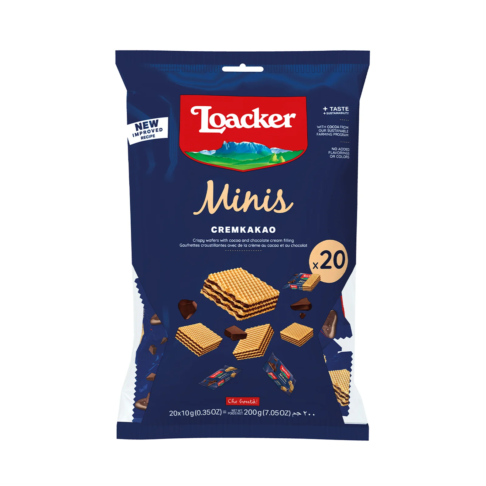 Loacker Minis Cremkakao Biscuit 200g - Image 2