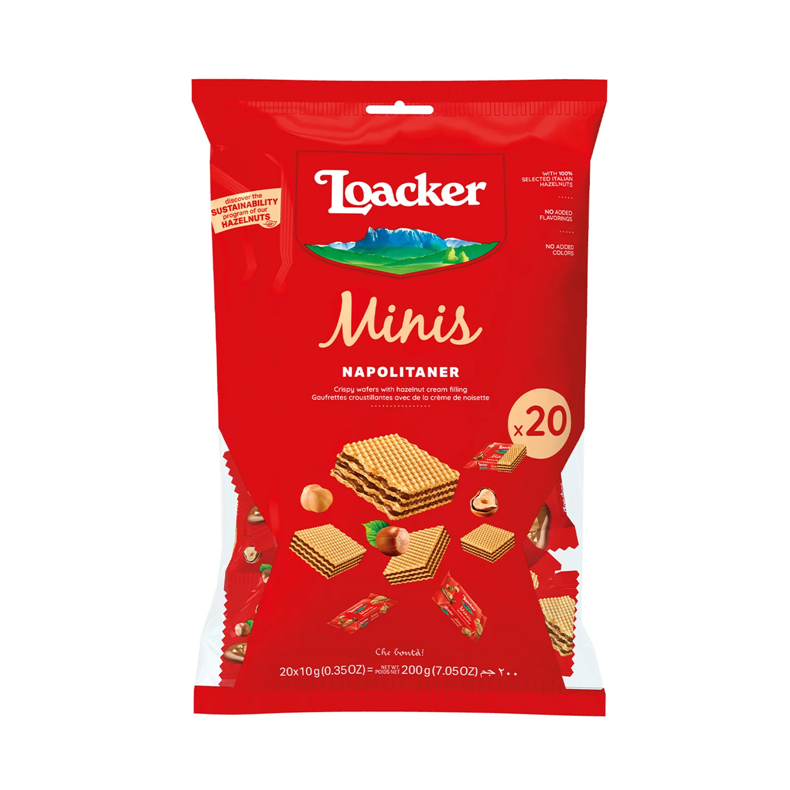 Loacker Minis Napolitaner Biscuit 200g - Image 2