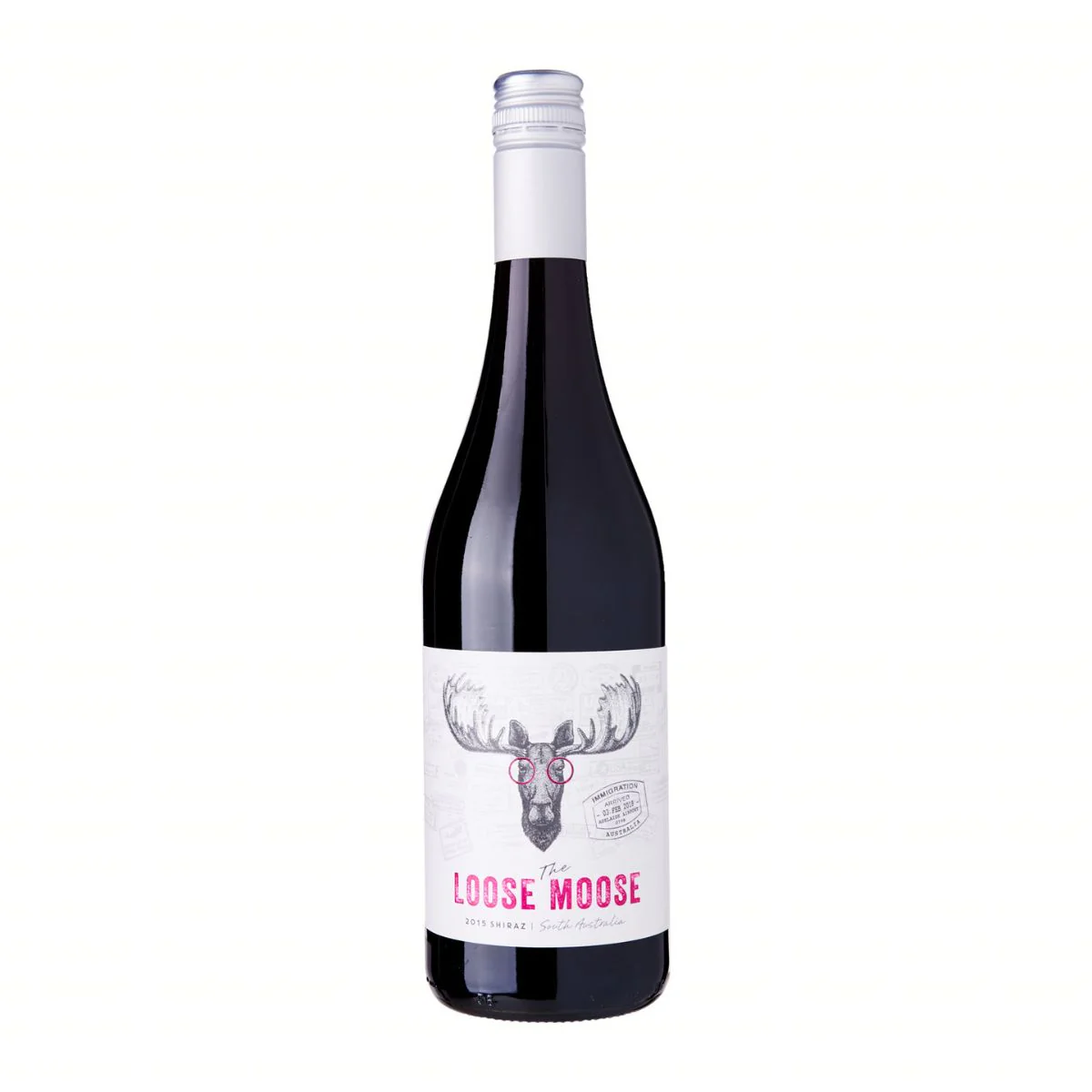Loose Moose Shiraz Wine 750ml - Image 2