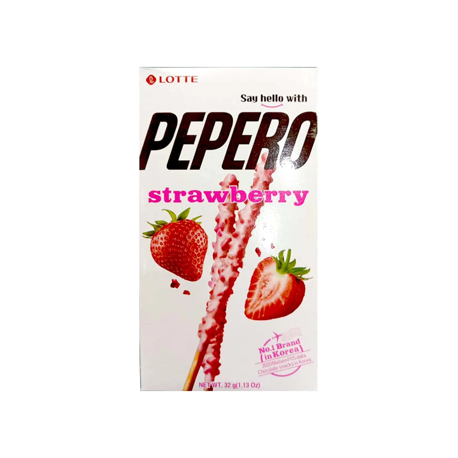 Lotte Strawberry Pepero 32g - Image 2