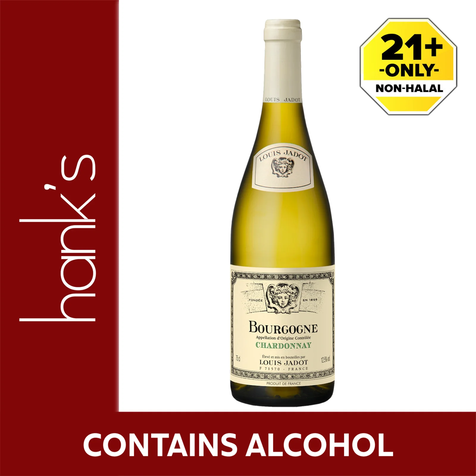 Louis Jadot Bourgogne Blanc Chardonnay 750ml - Image 2