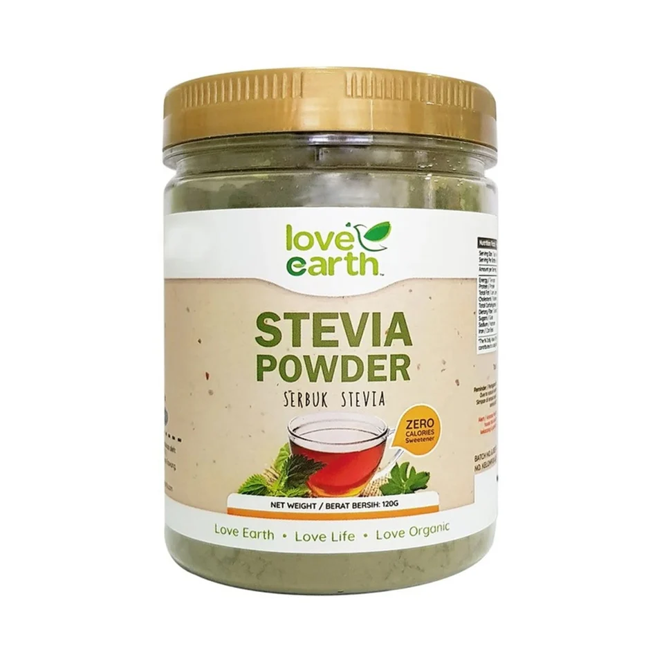 Love Earth Organic Stevia Powder 120g