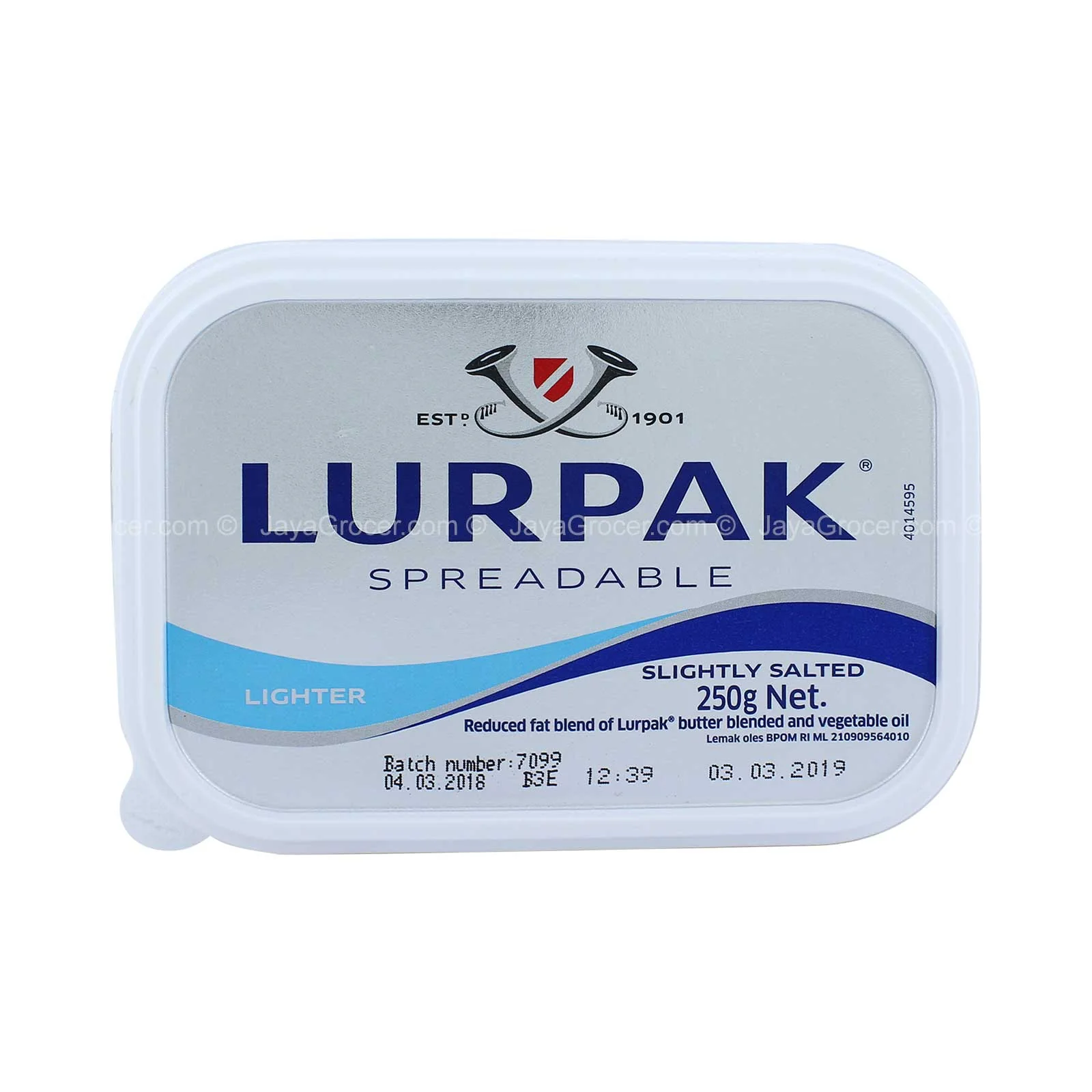 Lurpak Lighter Spreadable Butter Slightly Salted 250g - Image 2