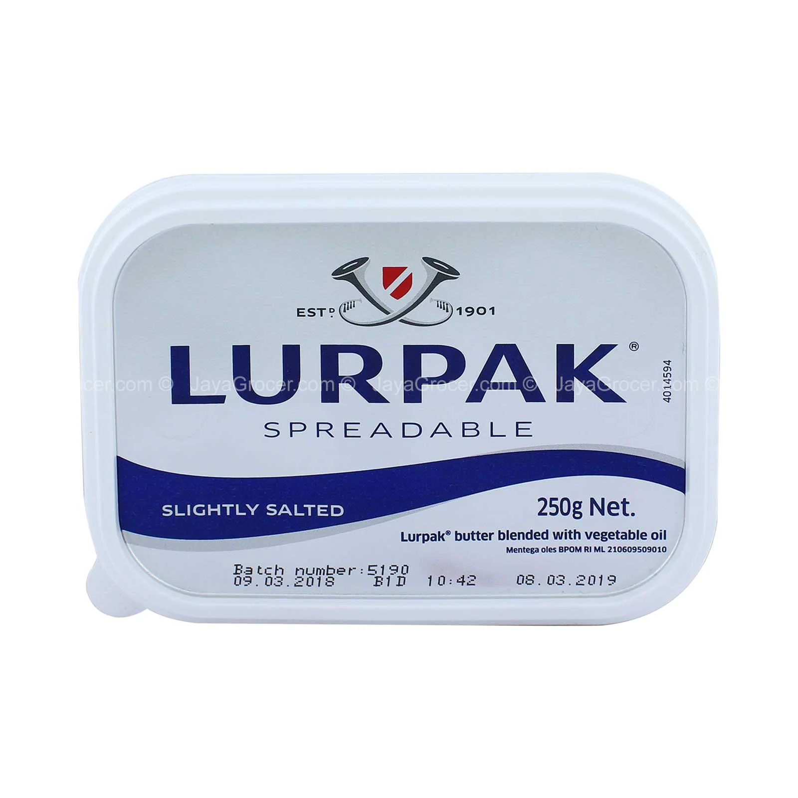 Lurpak Spreadable Slightly Salted Butter 250g - Image 2