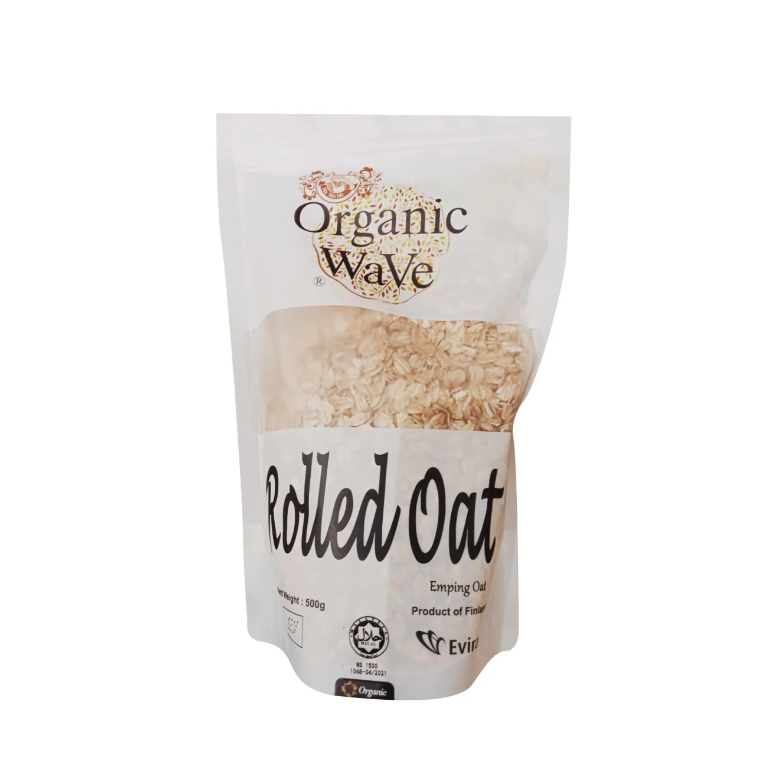 Organic Rolled Oats 500g - Image 2