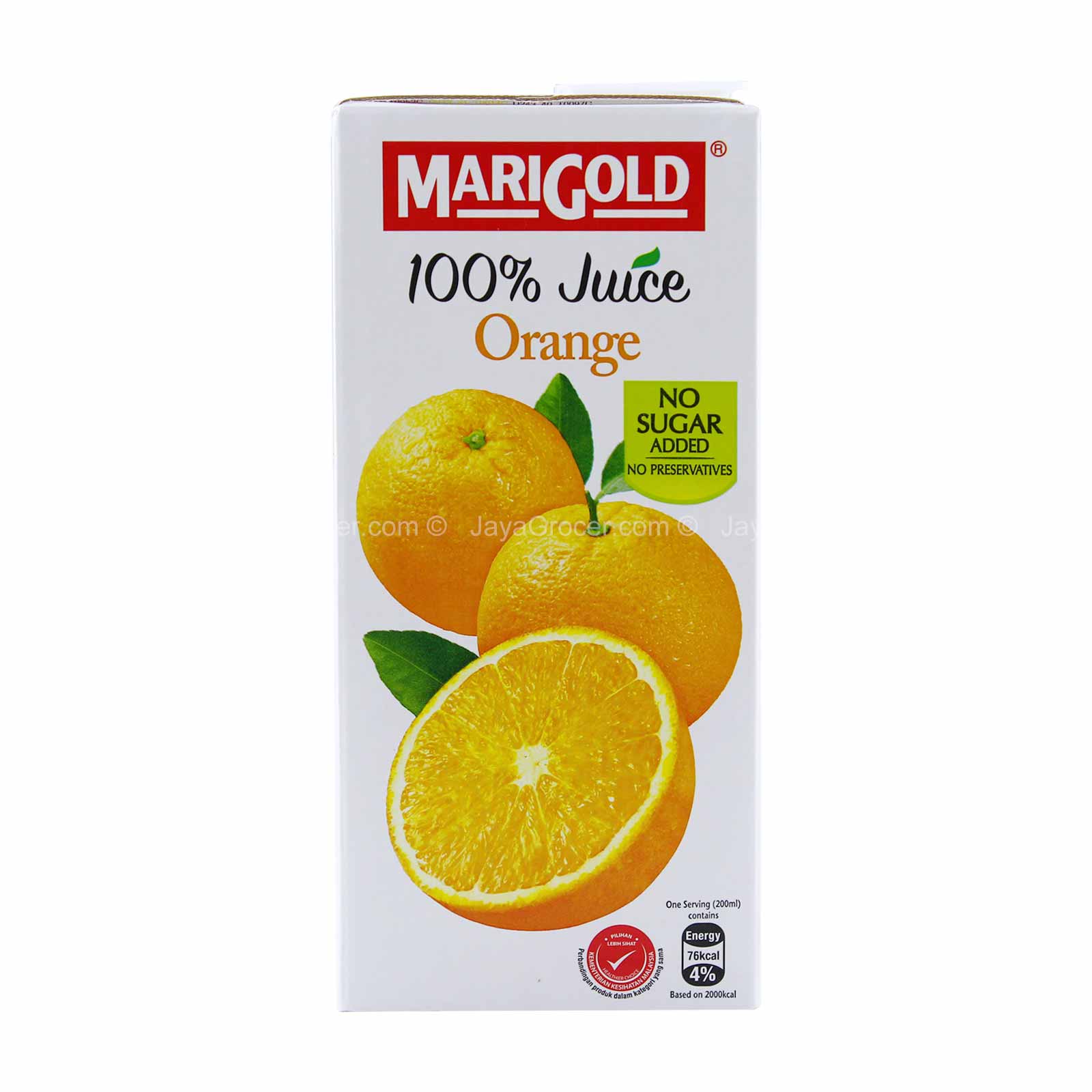 Marigold 100% Orange Juice 1L - Image 2