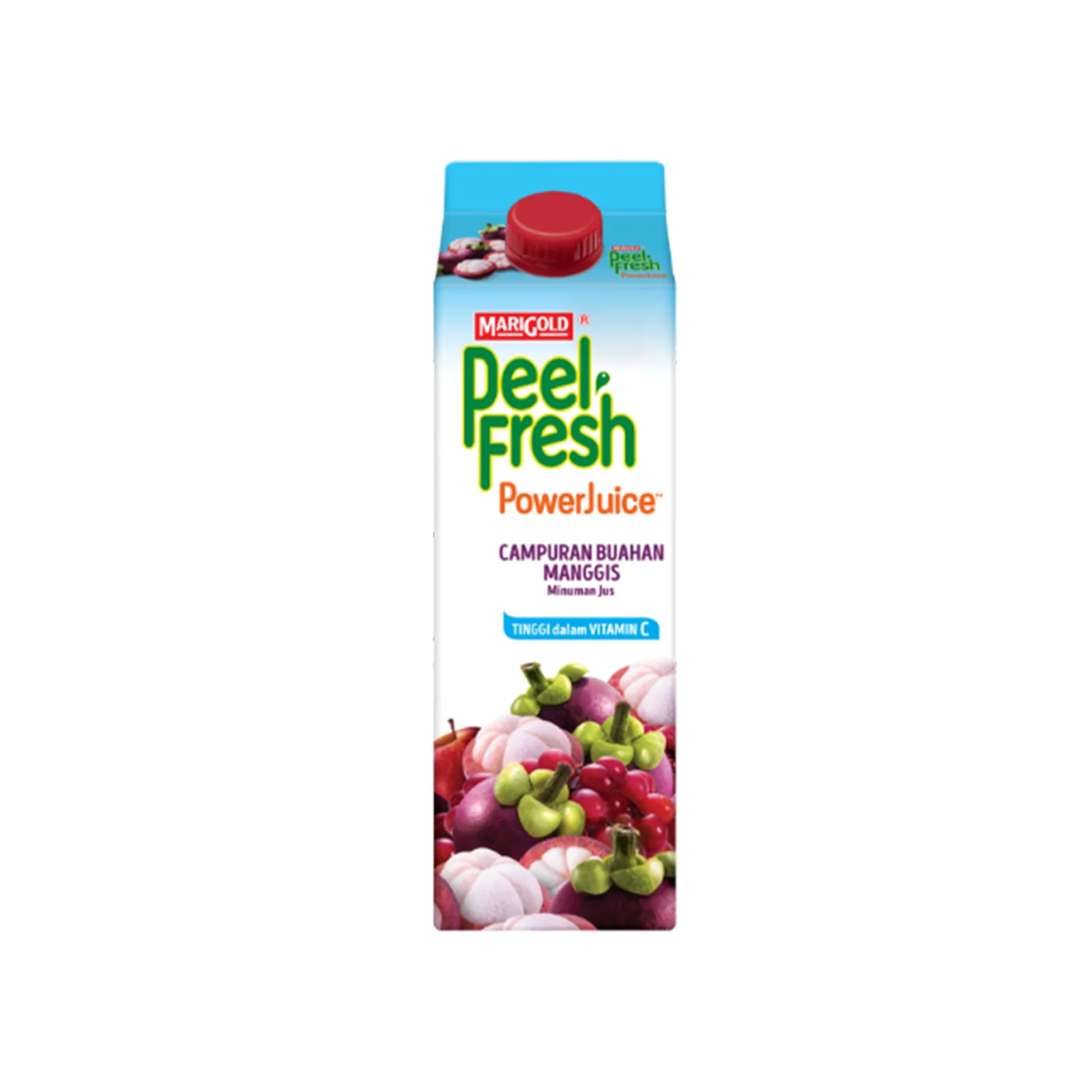 Marigold Peel Fresh PowerJuice Mixed Fruit Mangosteen Juice Drink 1L - Image 2
