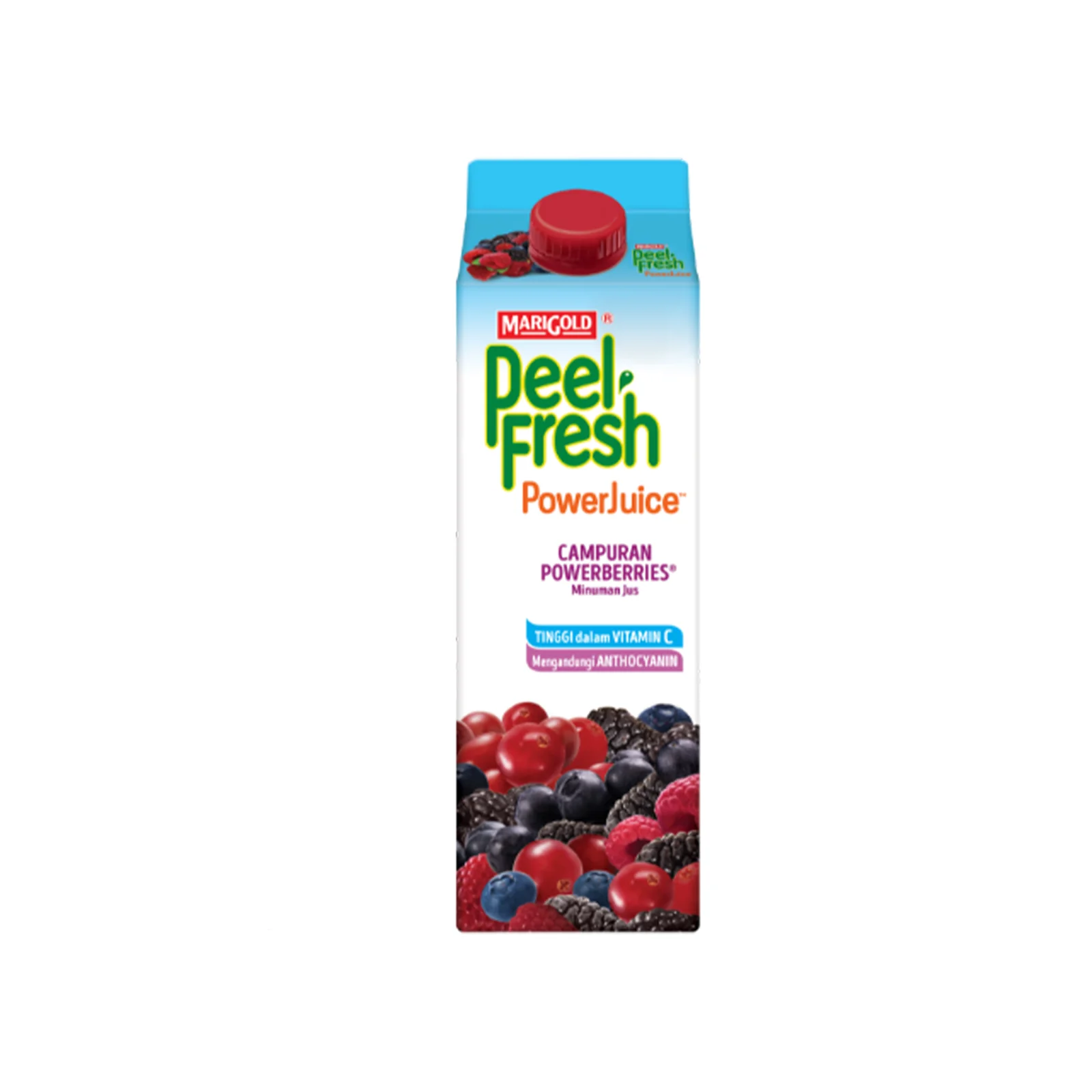 Marigold Peel Fresh Power Juice Power Berries Juice Drink 1L - Image 2