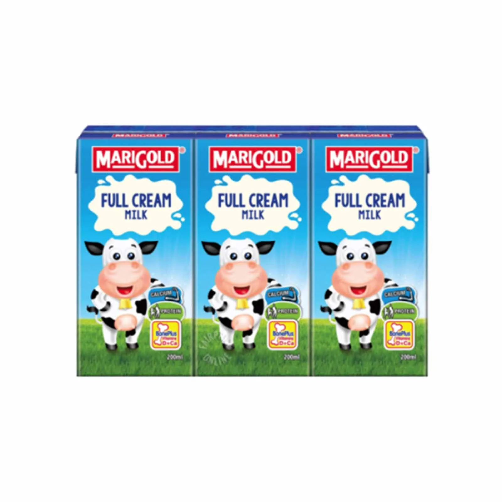 Marigold UHT Full Cream 200ml x 3 - Image 2