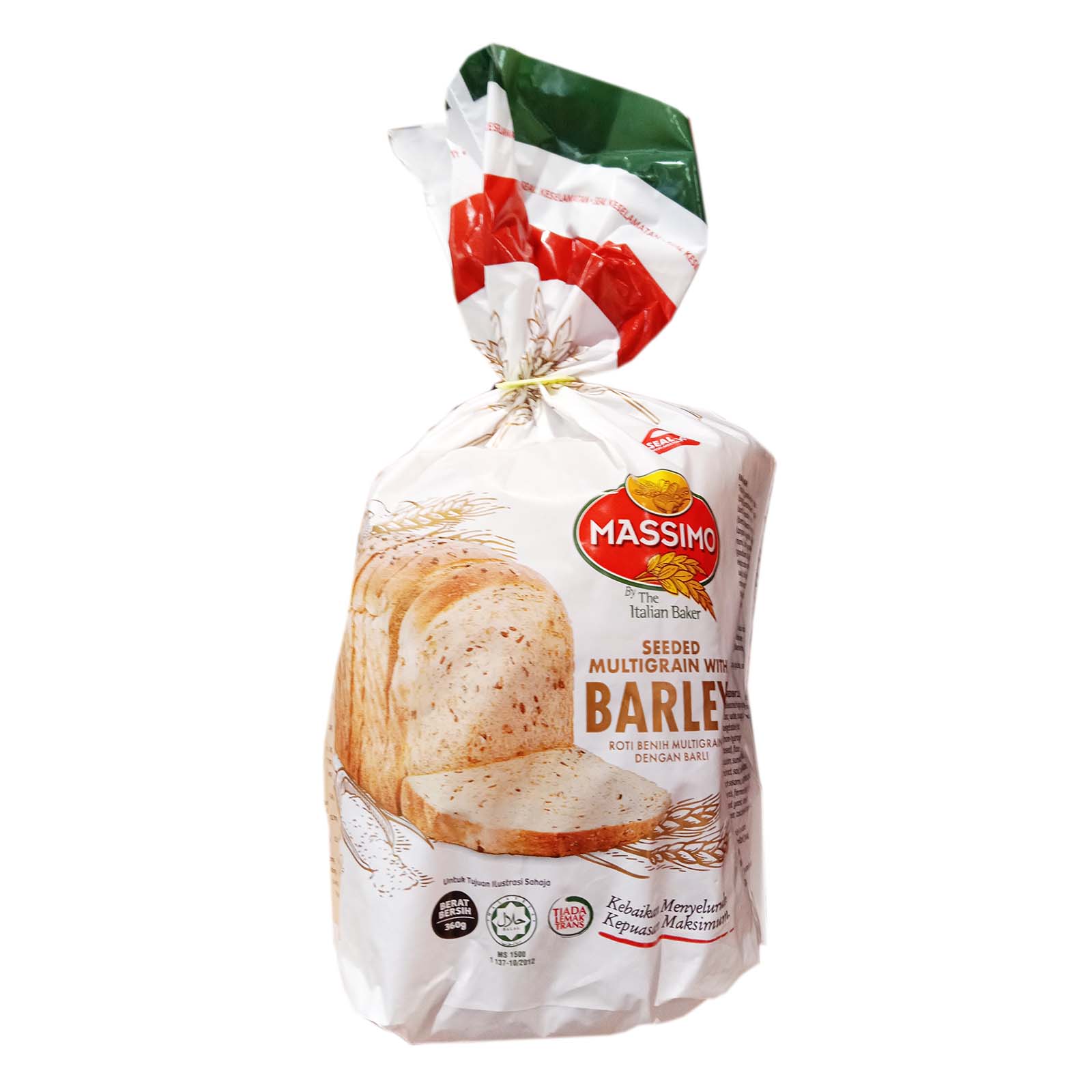 Massimo Seeded Multigrain with Barley Bread Loaf 360g - Image 2