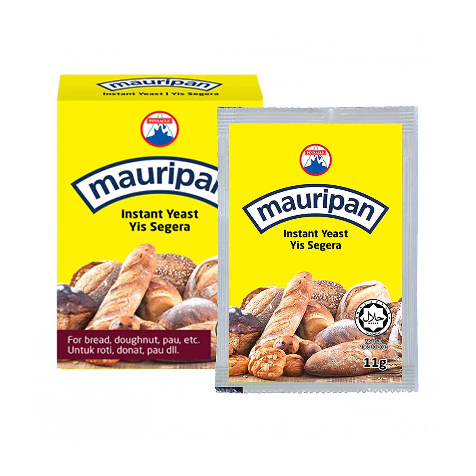 Mauripan Instant Yeast 11g x 5 - Image 2