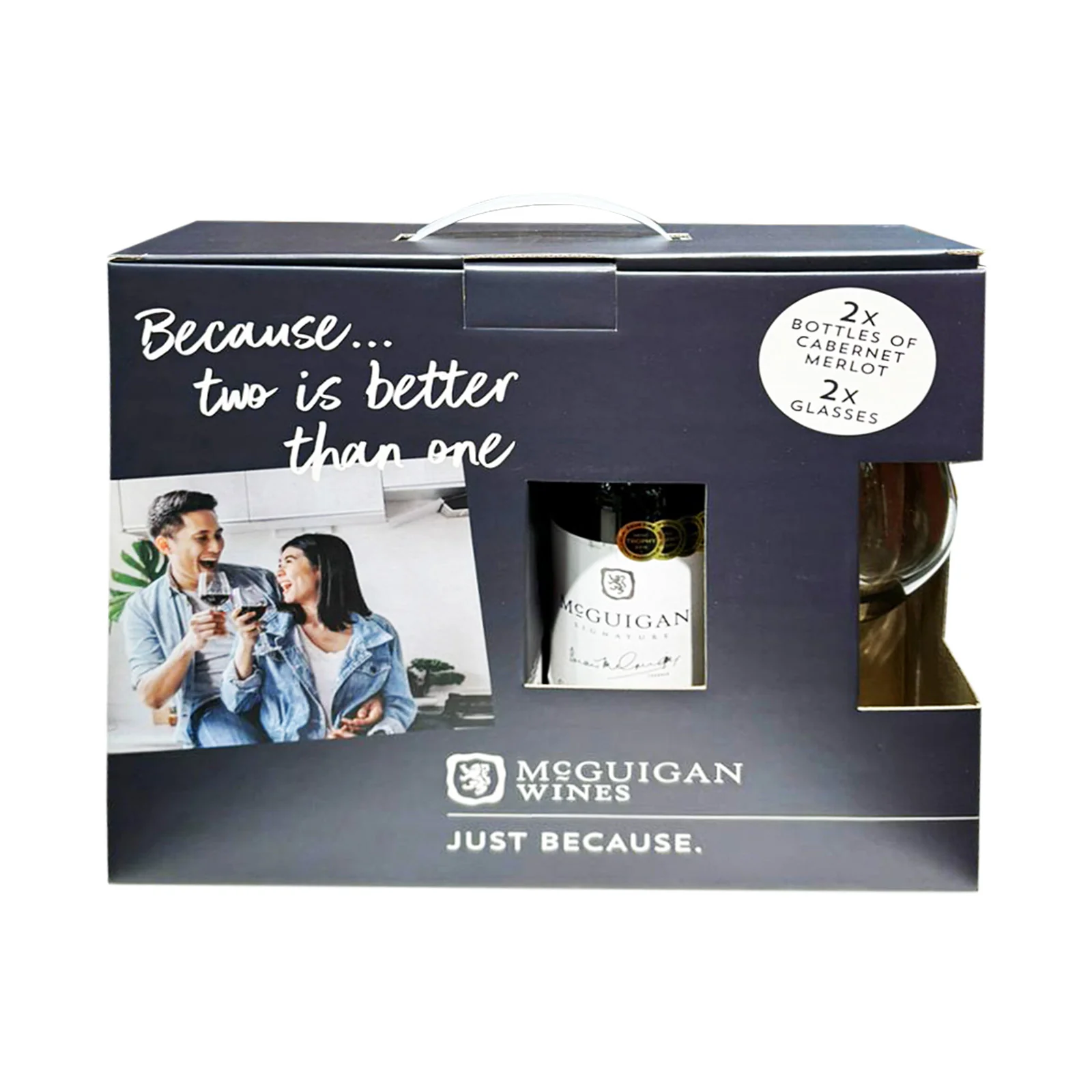 McGuigan Signature Cabernet Merlot Wine 750ml x 2 - Image 2