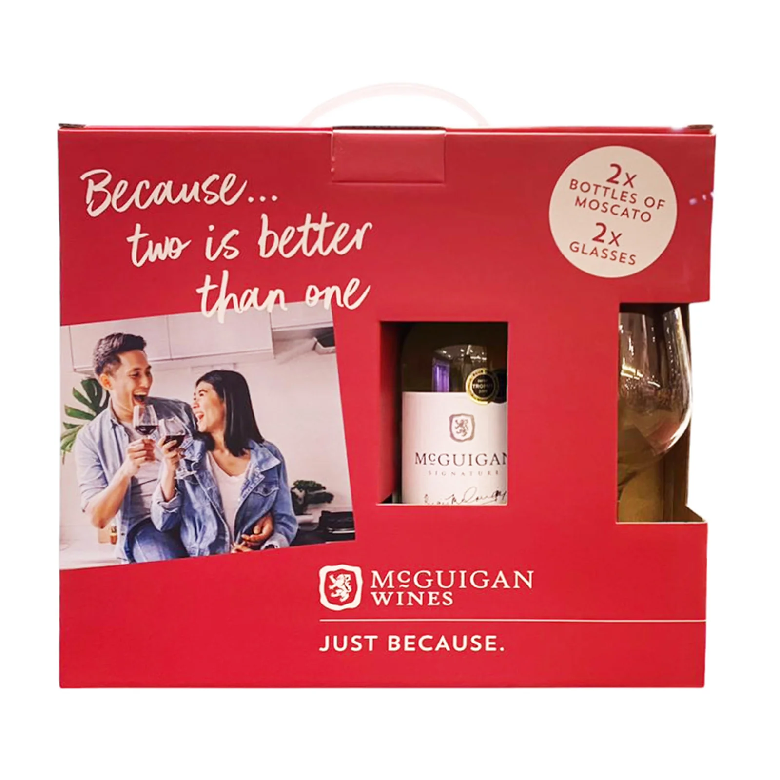 Mcguigan Sinature Moscato Gift Pack 750ml x 2 - Image 2
