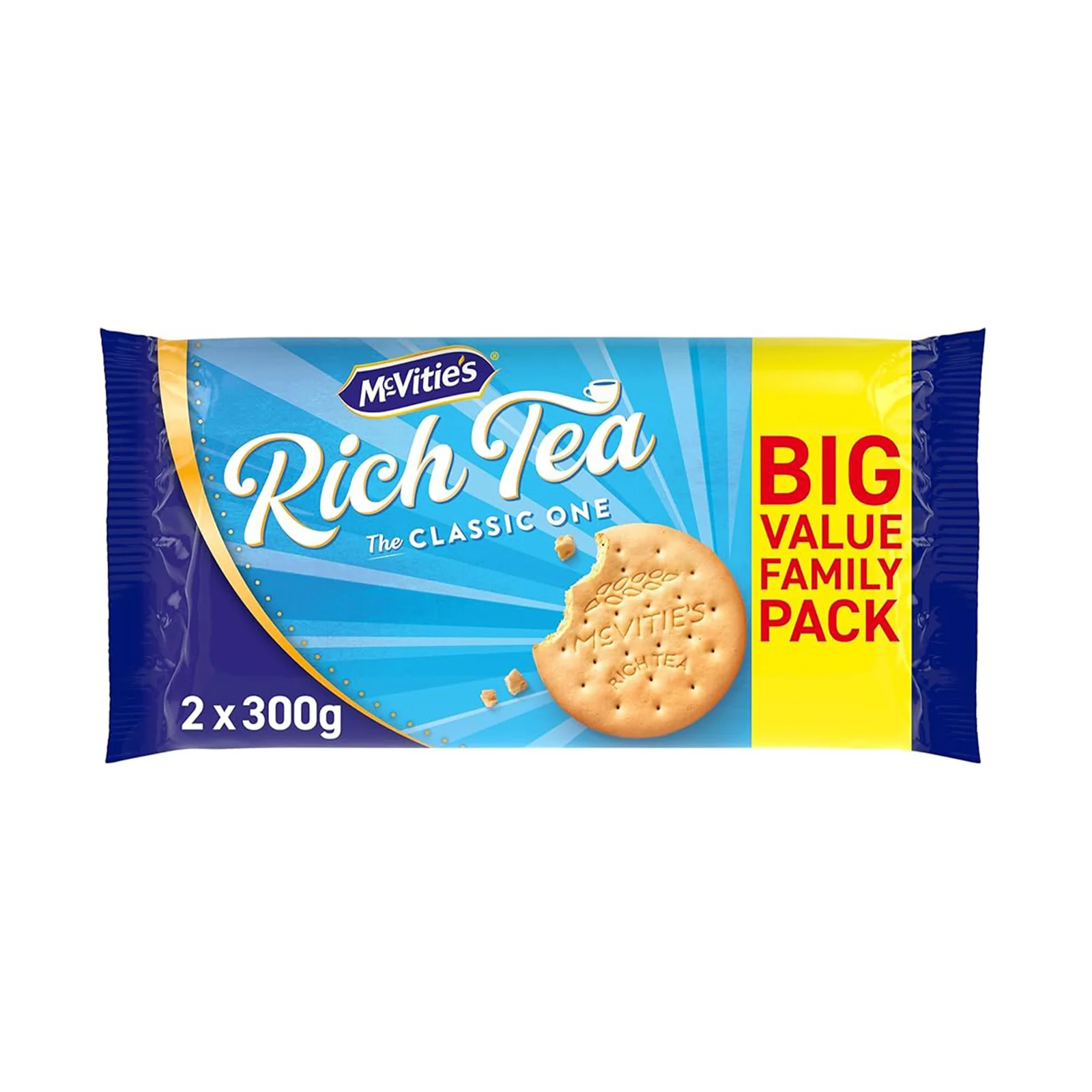 McVities Rich Tea Classic Biscuits (Twin Pack) 600g - Image 2