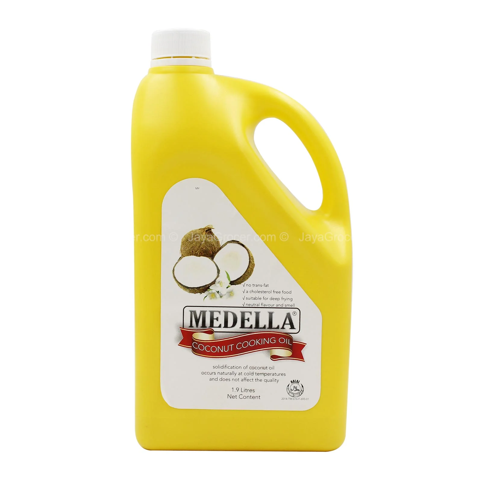 Medella Coconut Cooking Oil 1.9L - Image 2