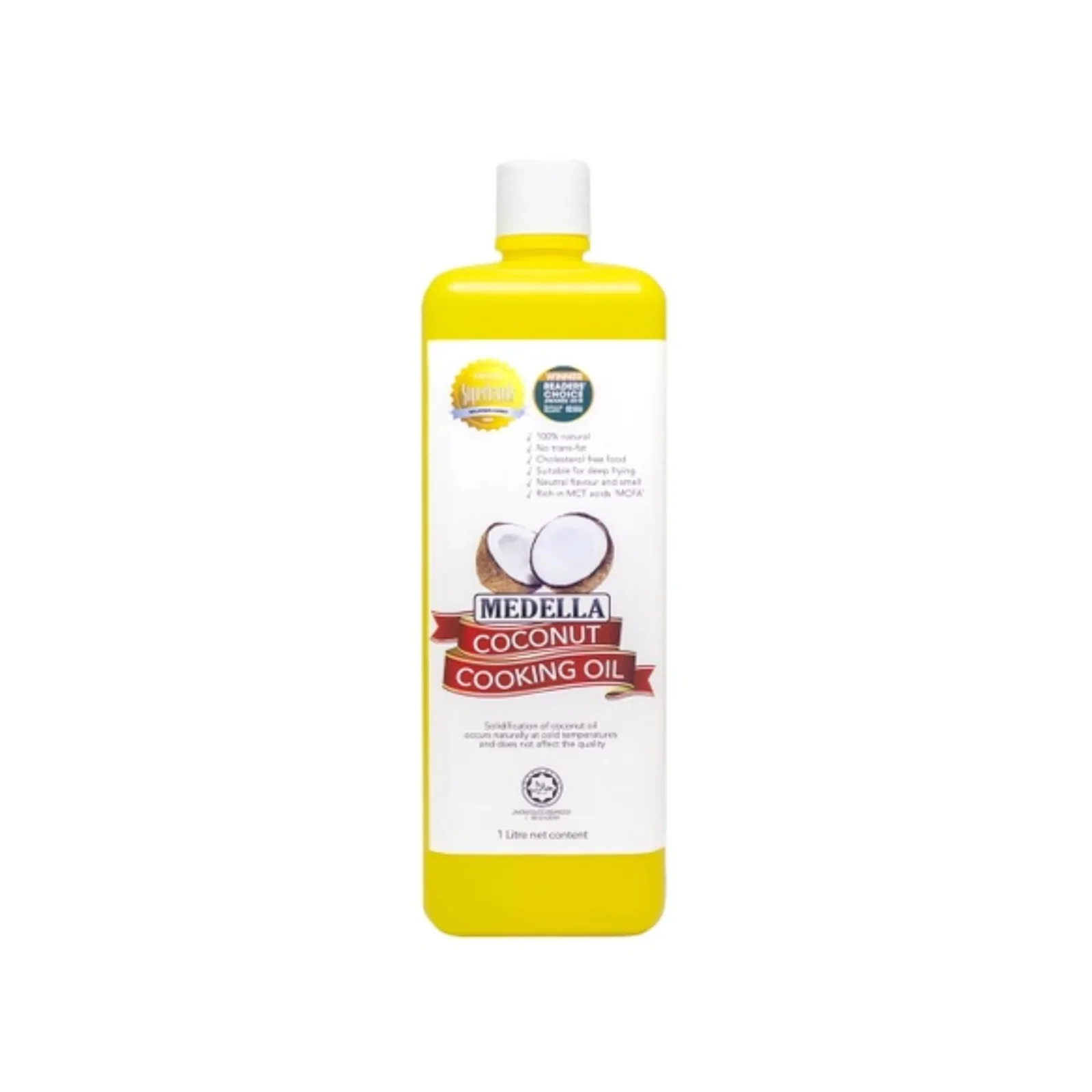 Medella Coconut Cooking Oil 1L - Image 2