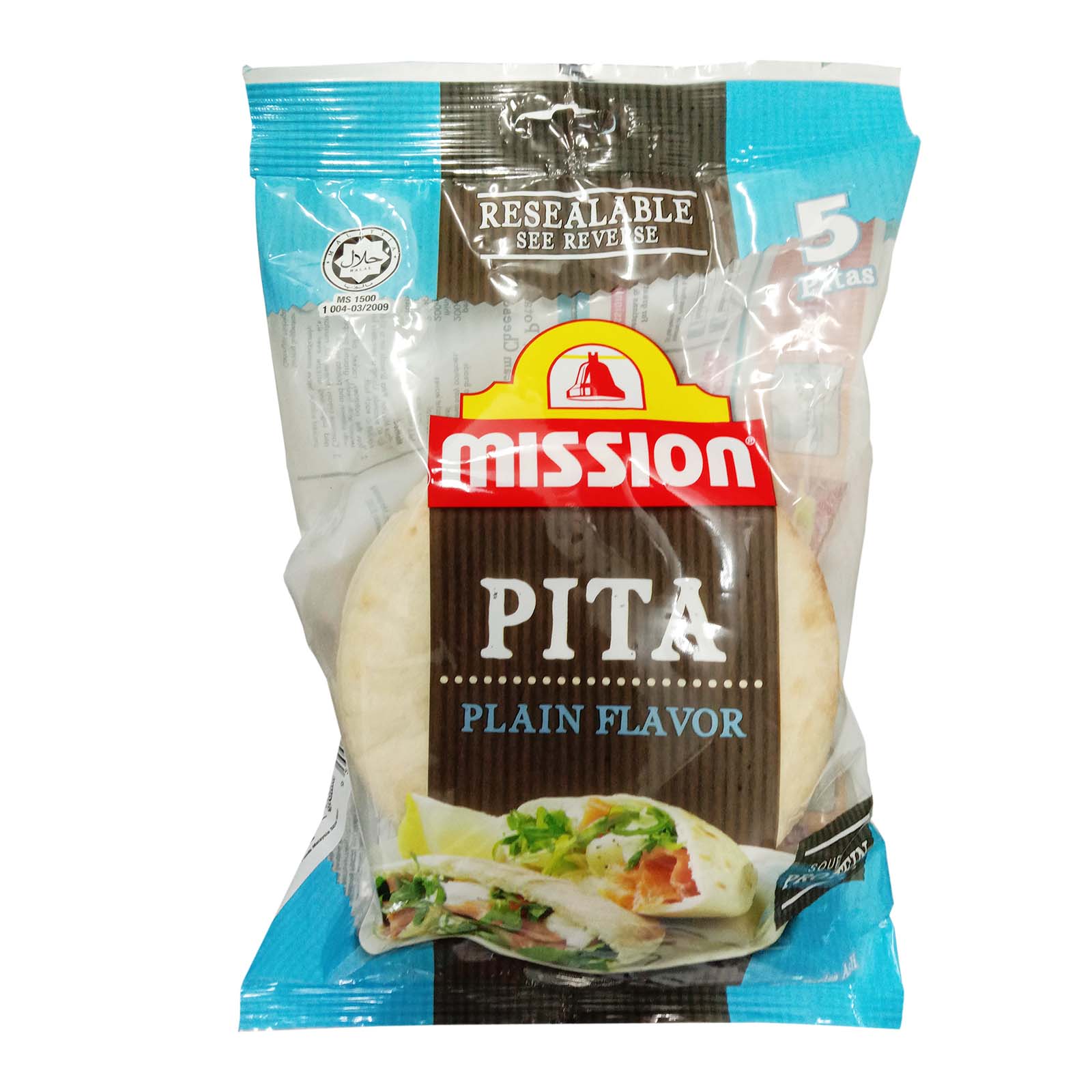 Mission Plain Pita Bread 400g - Image 2