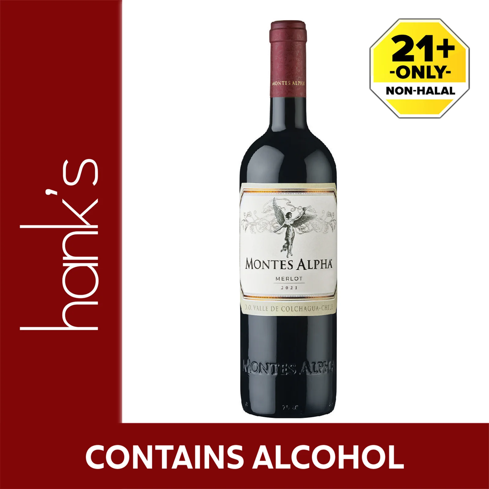 Montes Alpha Merlot 750ml - Image 2