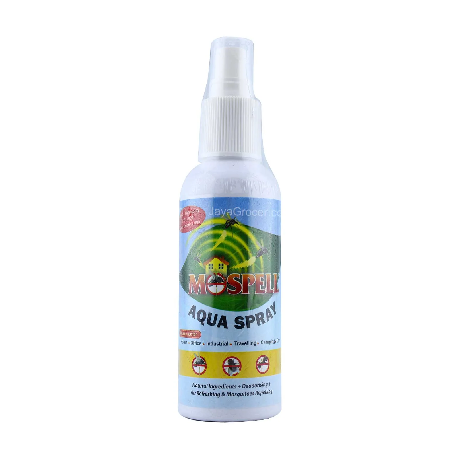 Mospell Aqua Spray Mosquito Repellent 120ml - Image 2