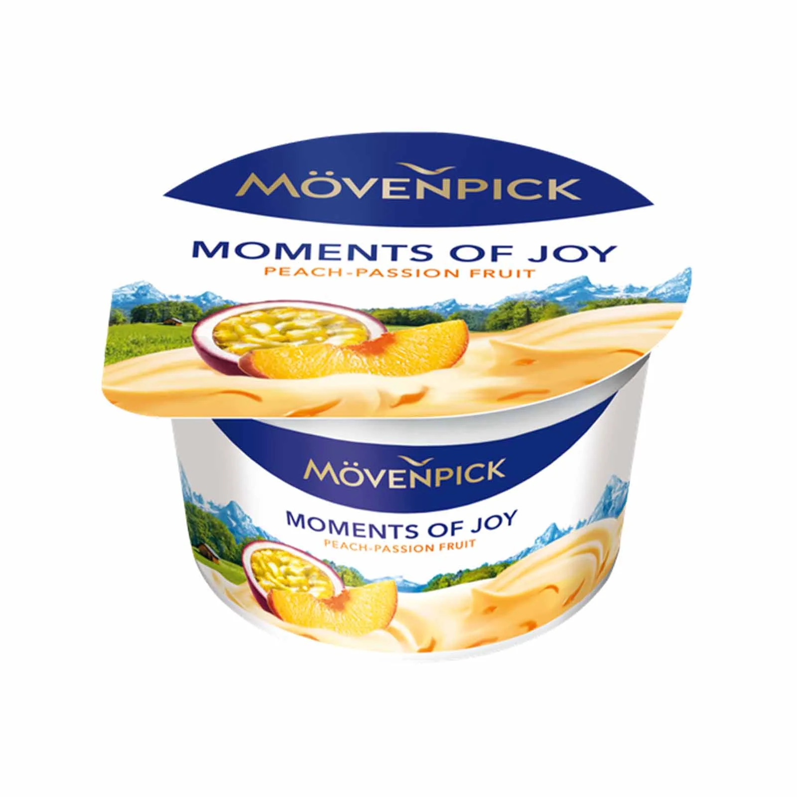 Movenpick Moments Of Joy Peach Passion Fruit Yogurt 100g - Image 2