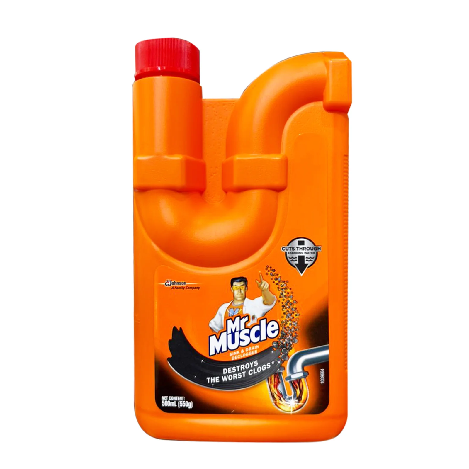 Mr Muscle Sink & Drain Declogger 500ml - Image 2
