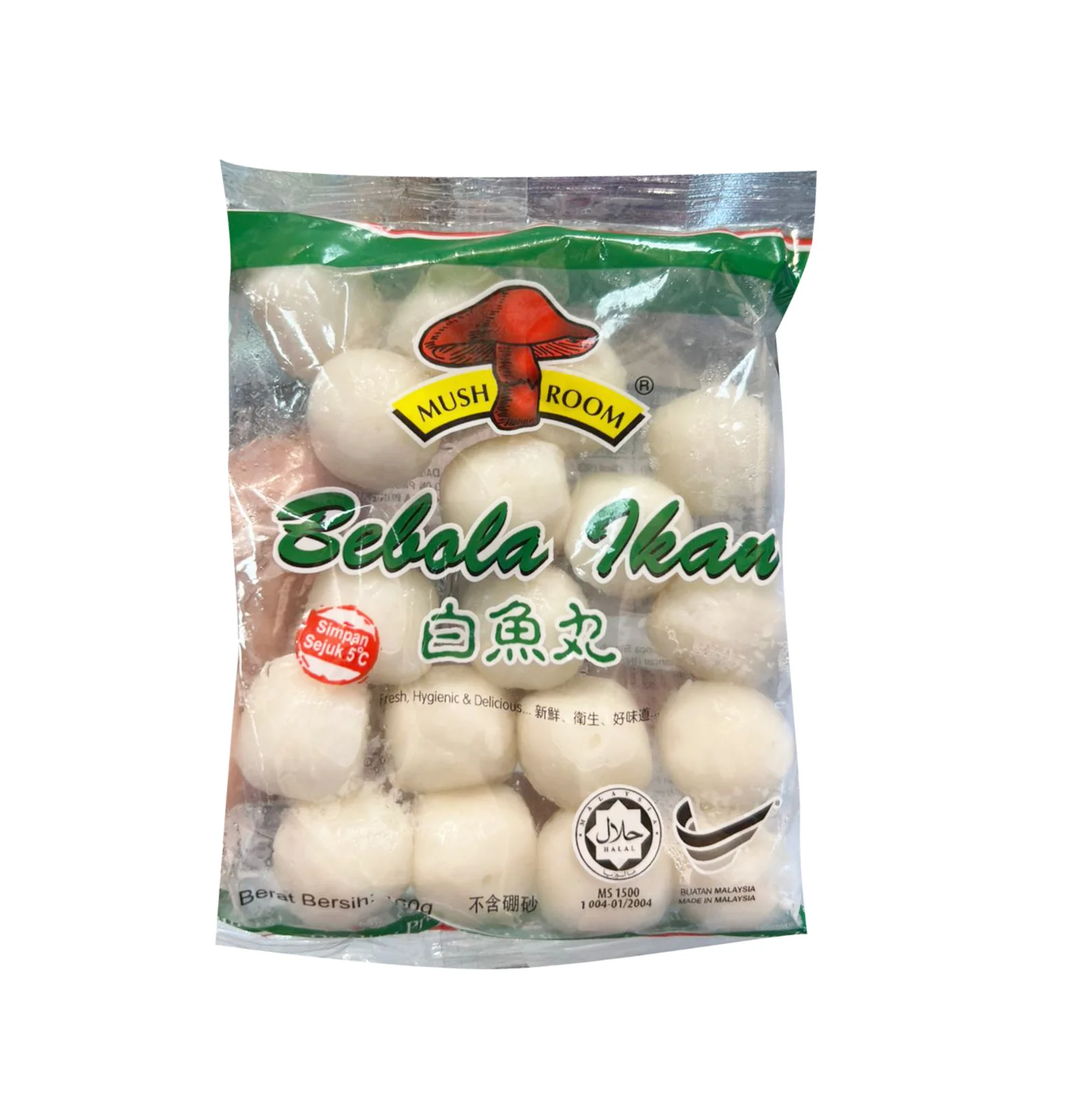 Mushroom Fish Balls (Bebola Ikan) 160g - Image 2