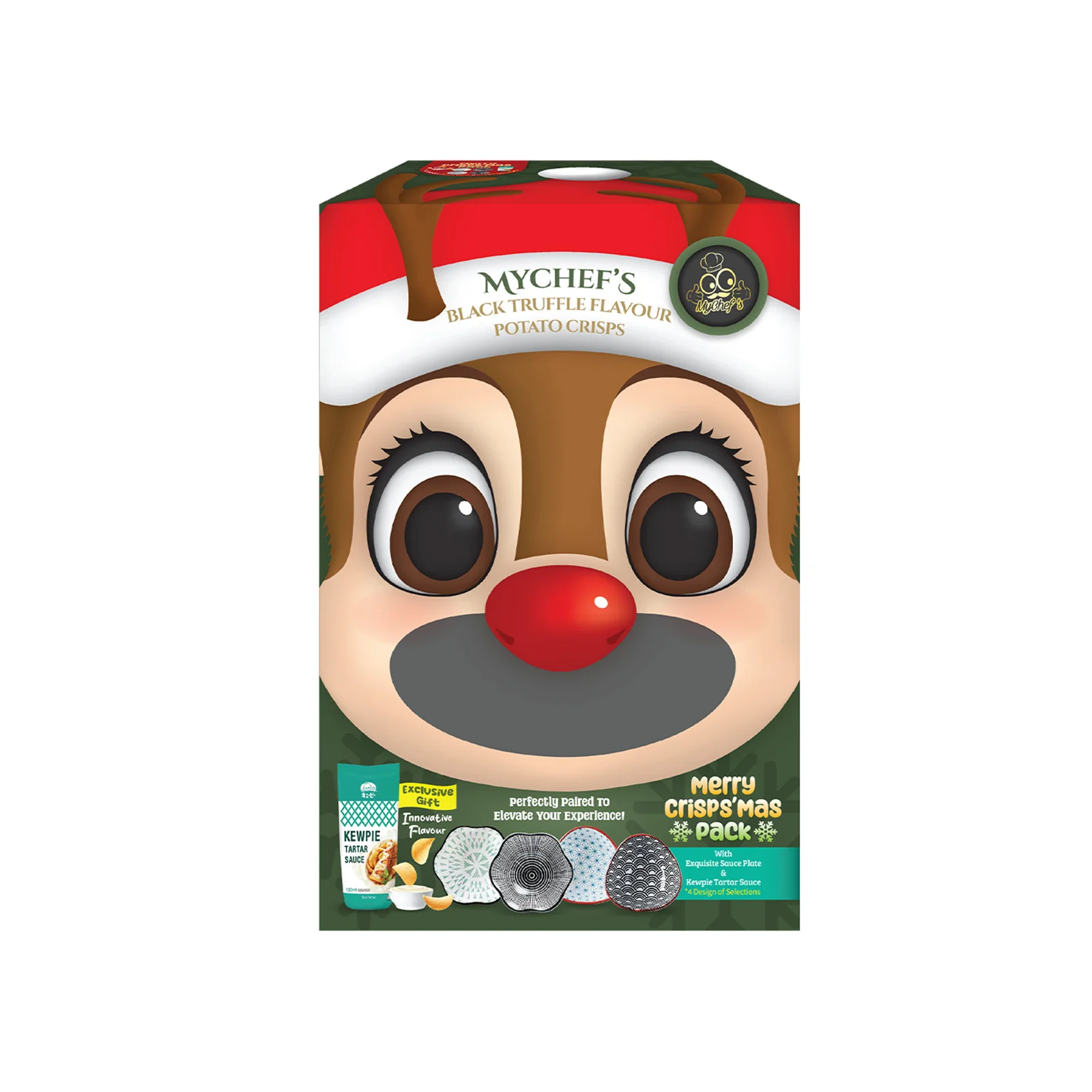 MyChef's Black Truffle Potato Crisp Giftpack 220g - Image 2