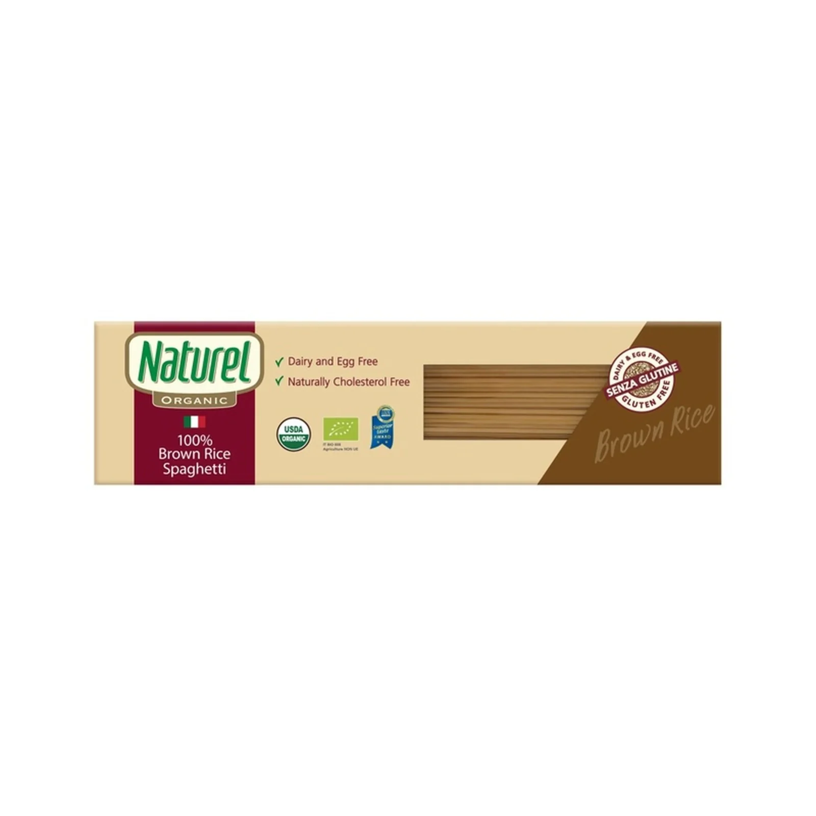 Naturel Organic Brown Rice Spaghetti 250g - Image 2