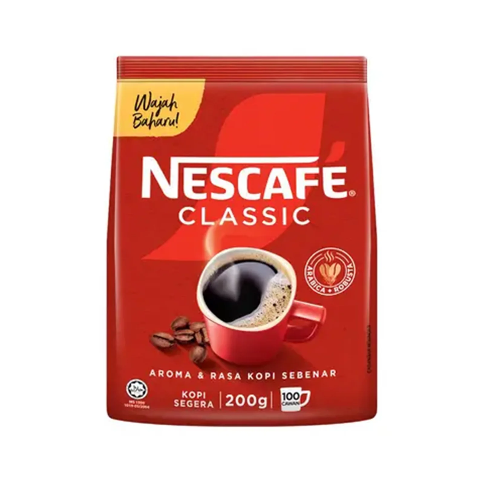 Nescafe Classic Coffee Refill 200g - Image 2