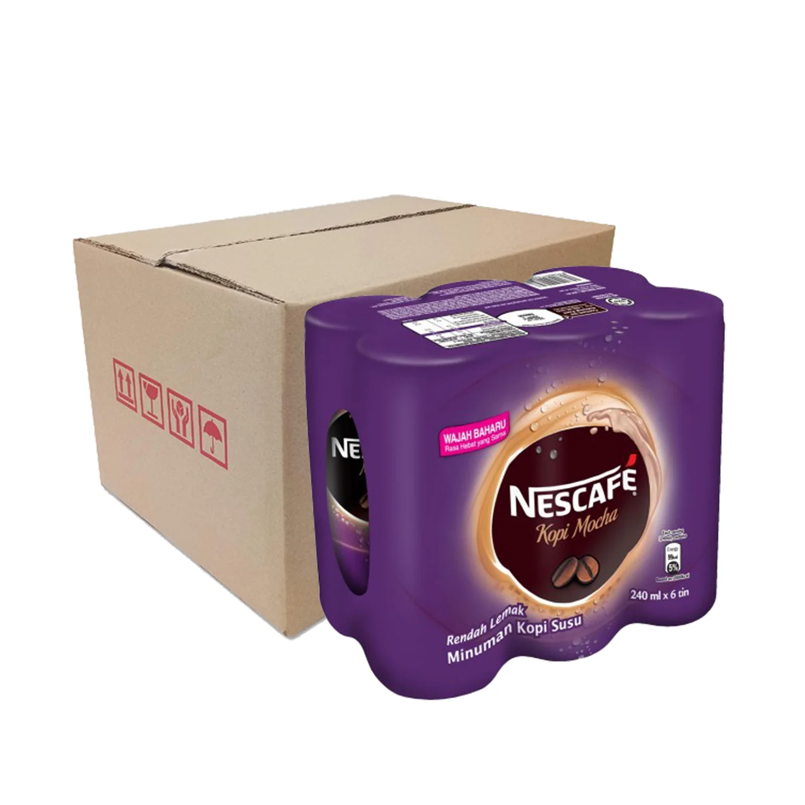Nescafe Ready-to-Drink Mocha Coffee 240ml - Image 4