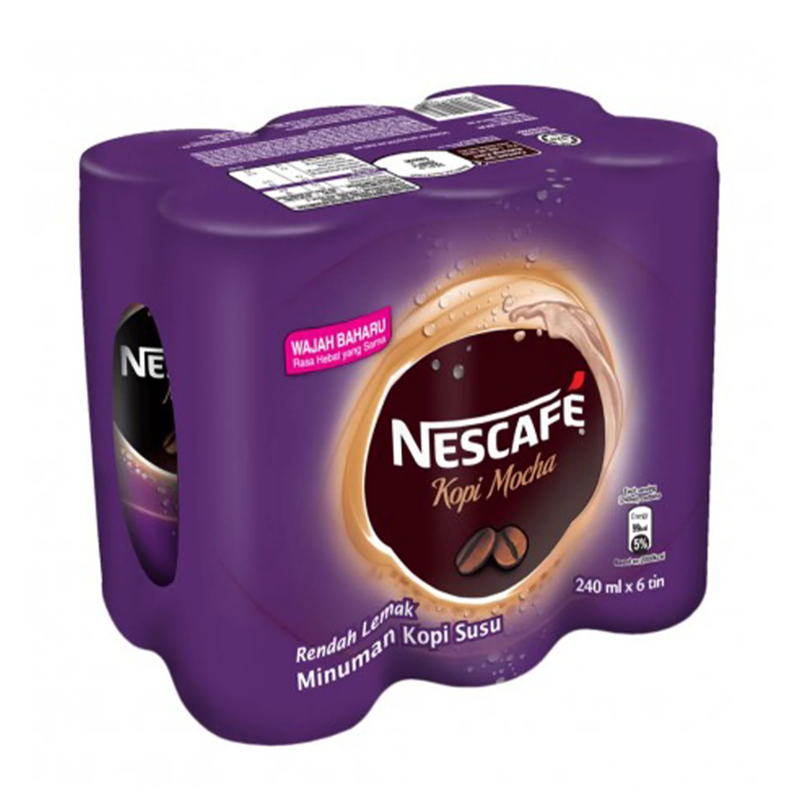 Nescafe Ready-to-Drink Mocha Coffee 240ml - Image 5