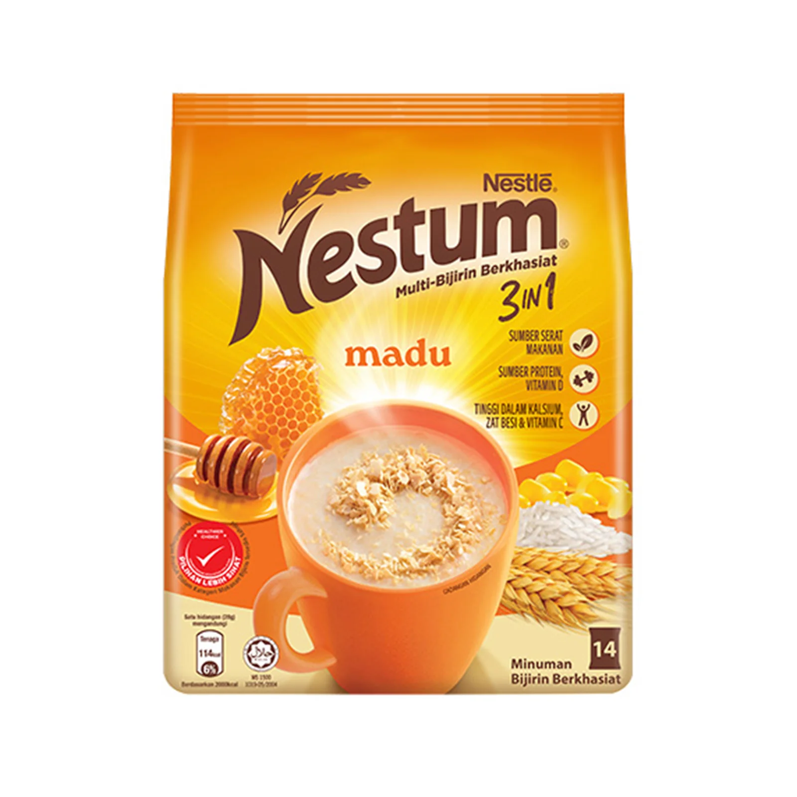 Nestle Nestum Honey 3-in-1 Cereal Drink 28g x 14 - Image 3