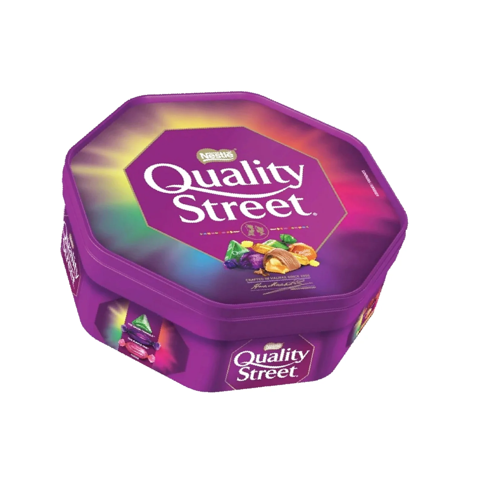 Nestle Quality Street Assorted Chocolate Festive Tub 550g - Image 2