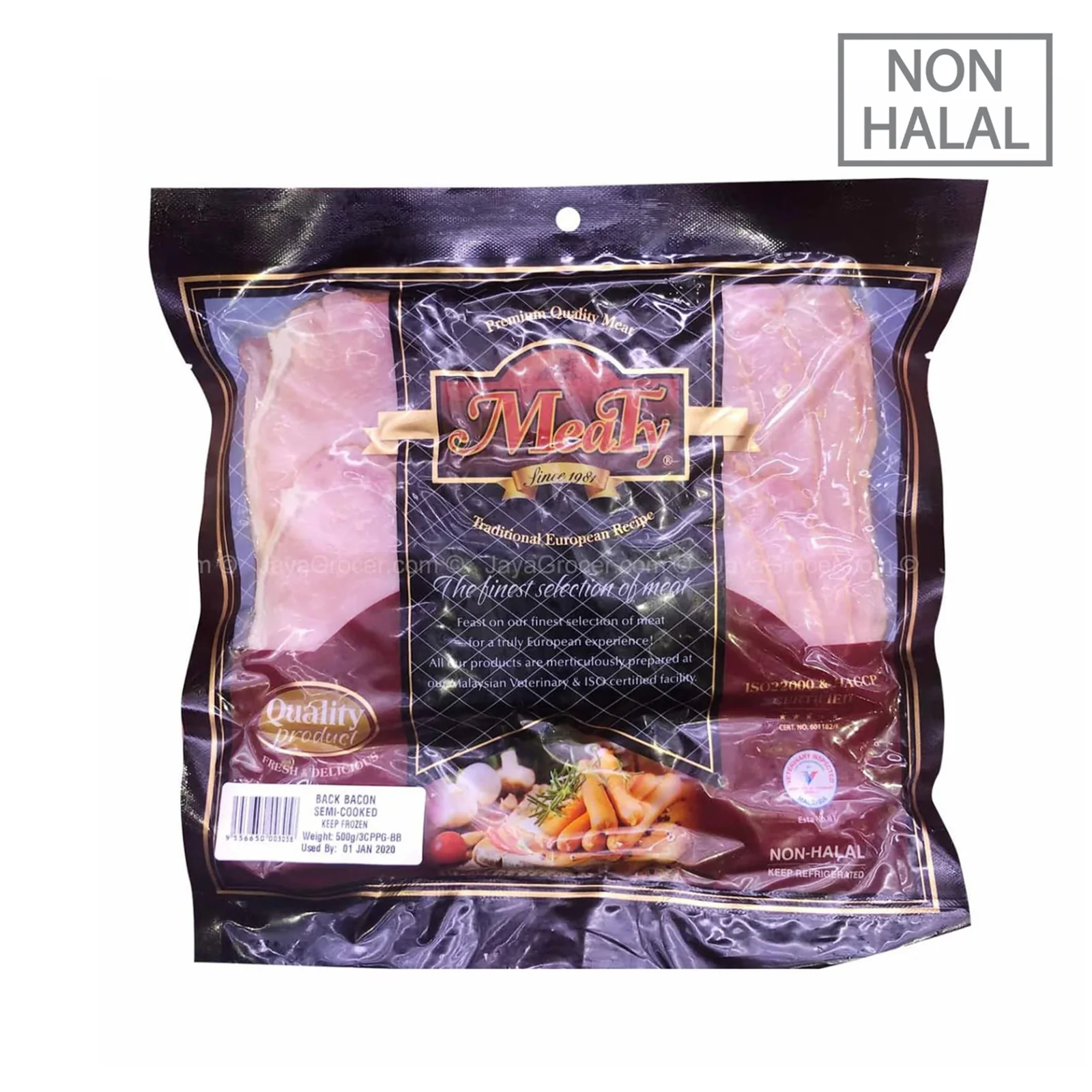 [NON-HALAL] Full Glory Smoked Back Bacon 500g - Image 2