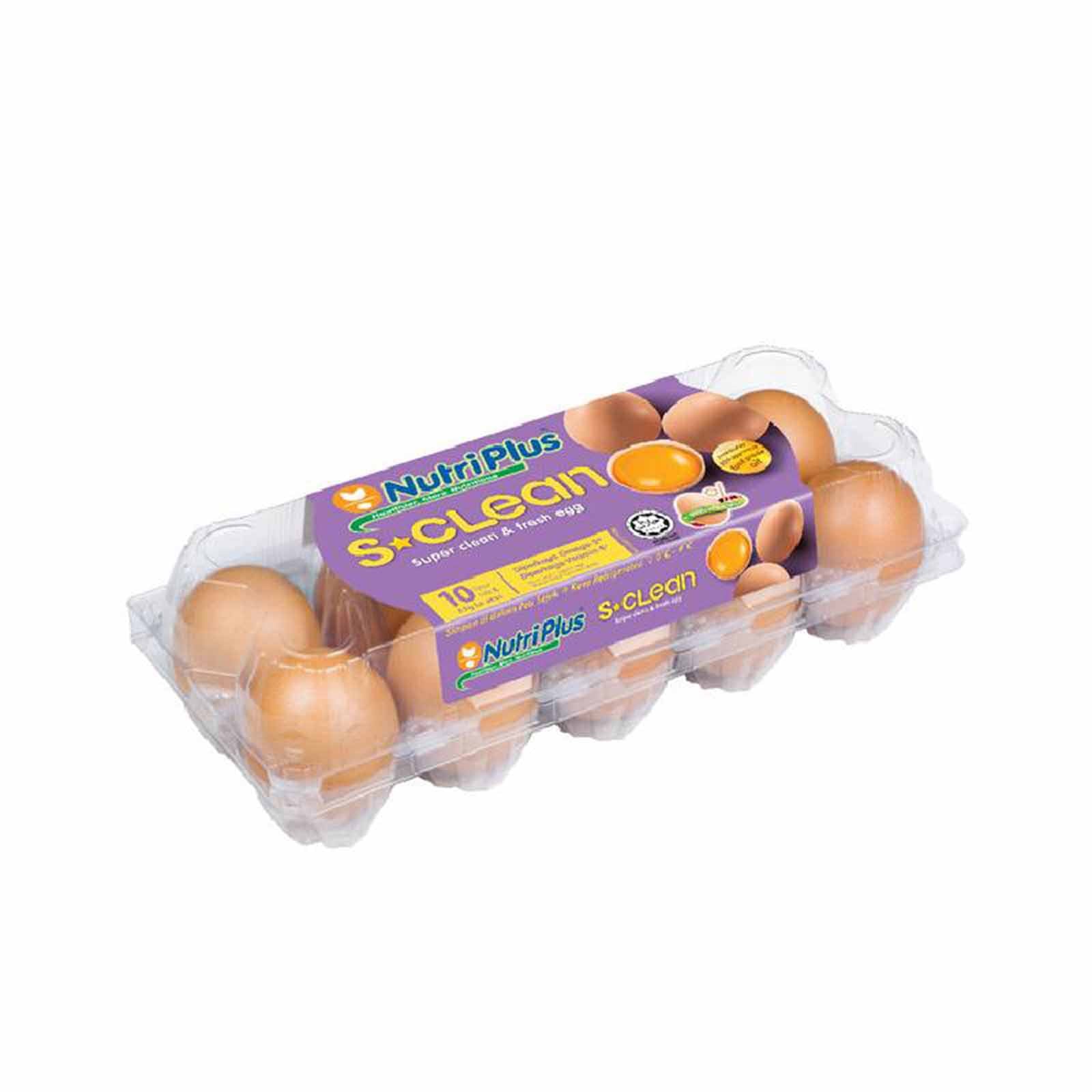 Nutriplus S-Clean Fresh Egg 10pcs/pack - Image 2